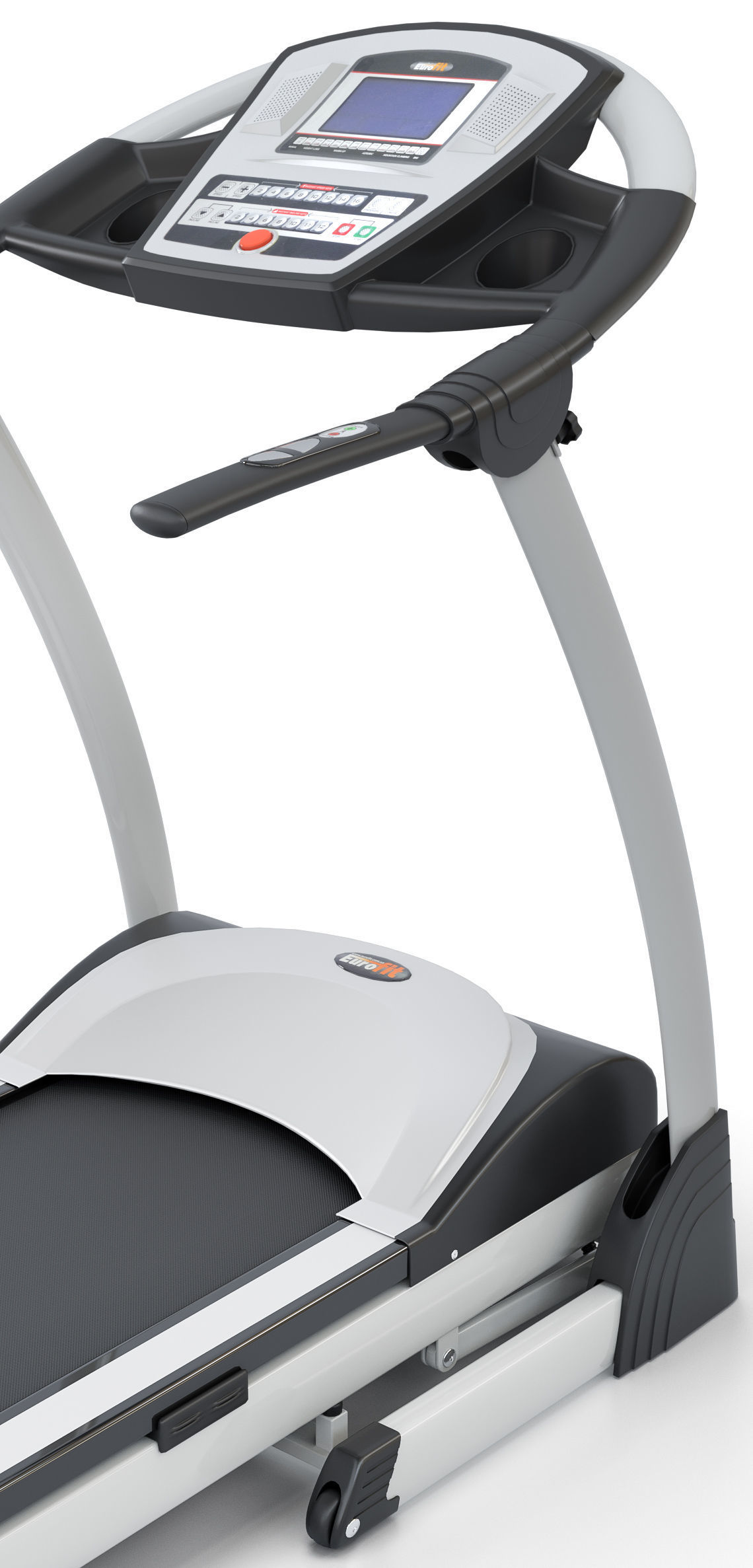 Treadmill EUROFIT Pacifica fitness 3D model_4