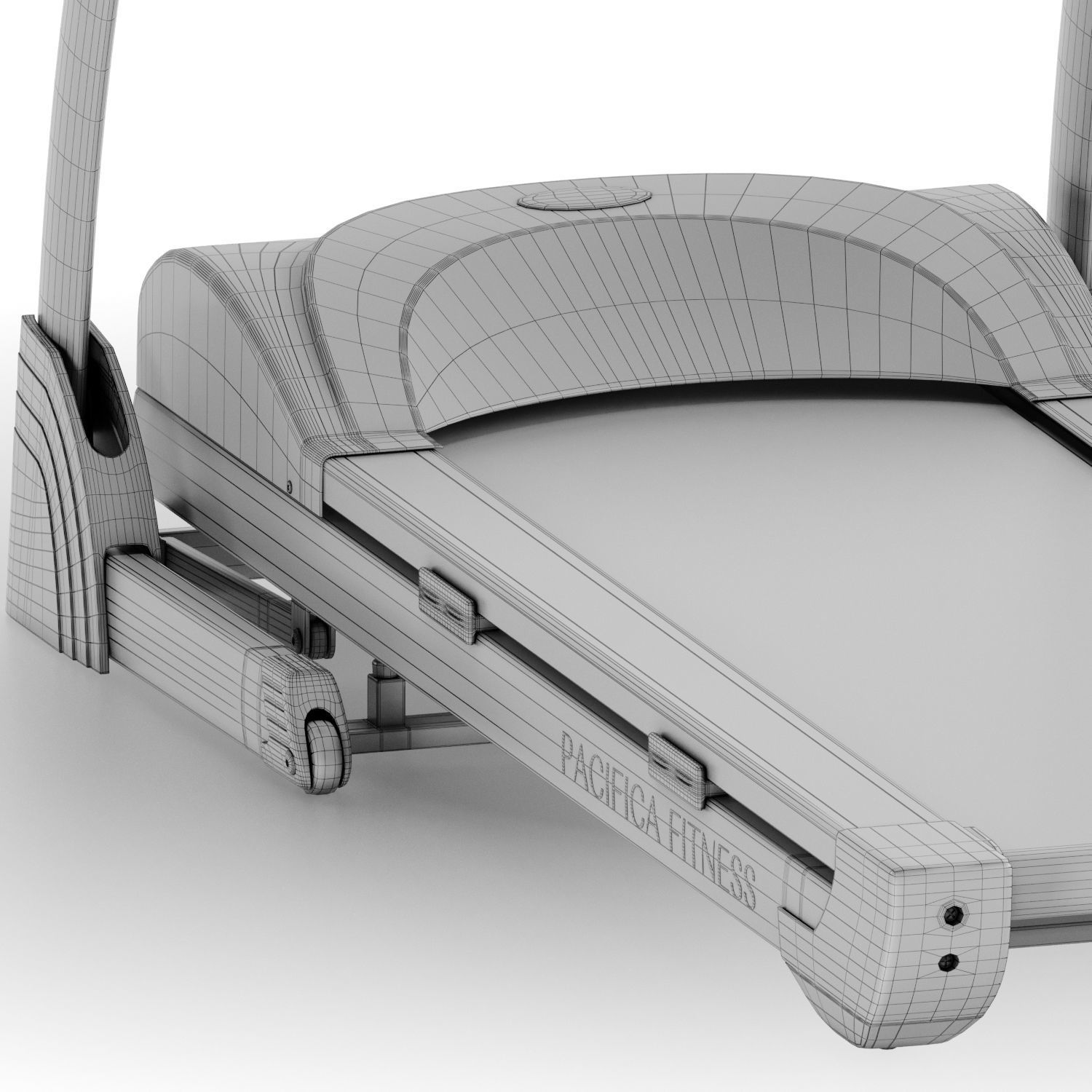Treadmill EUROFIT Pacifica fitness 3D model_21