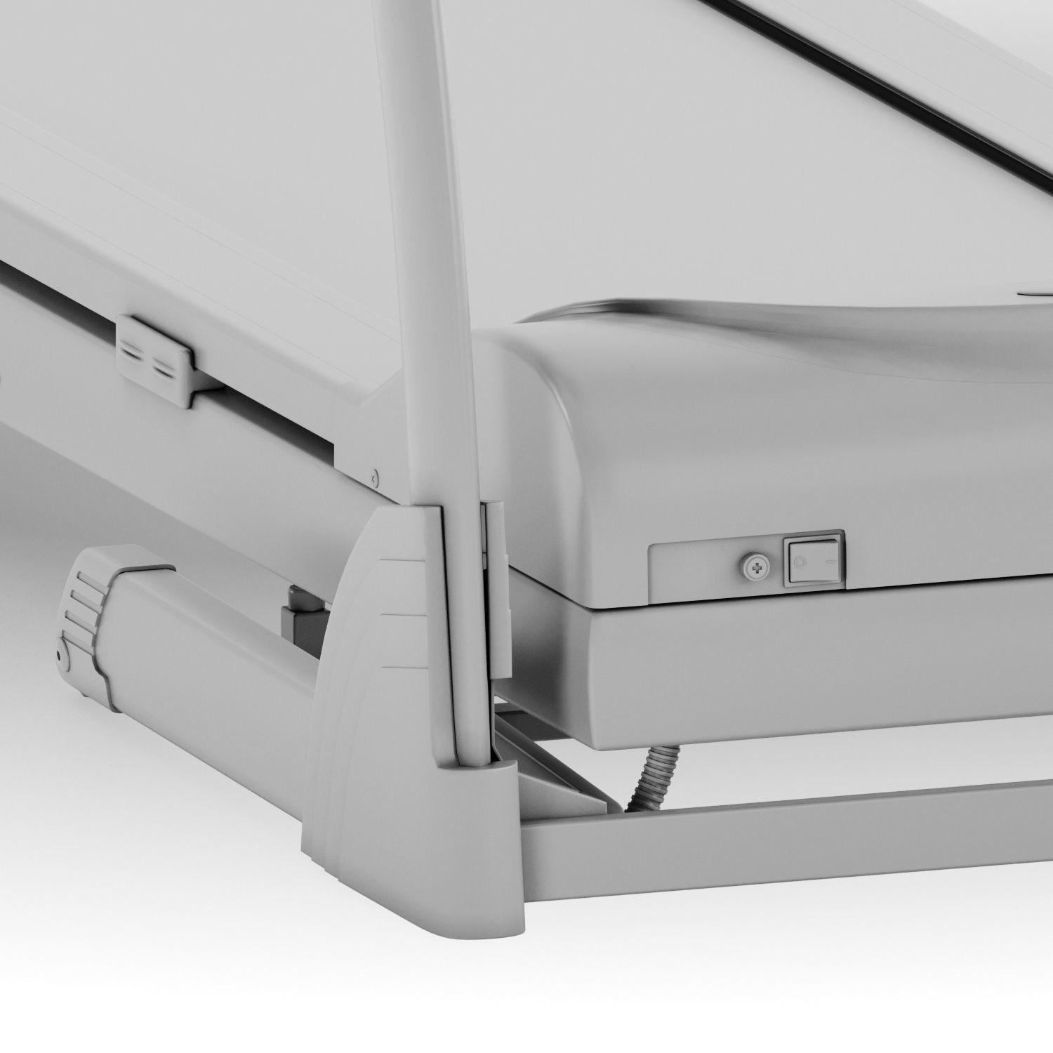 Treadmill EUROFIT Pacifica fitness 3D model_22