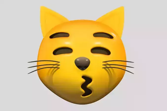 Emoji Kissing Cat