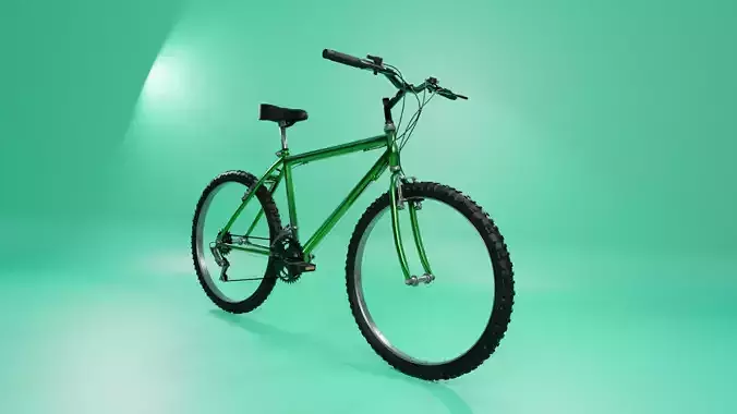 Mountain Bike Bicycle 3D model