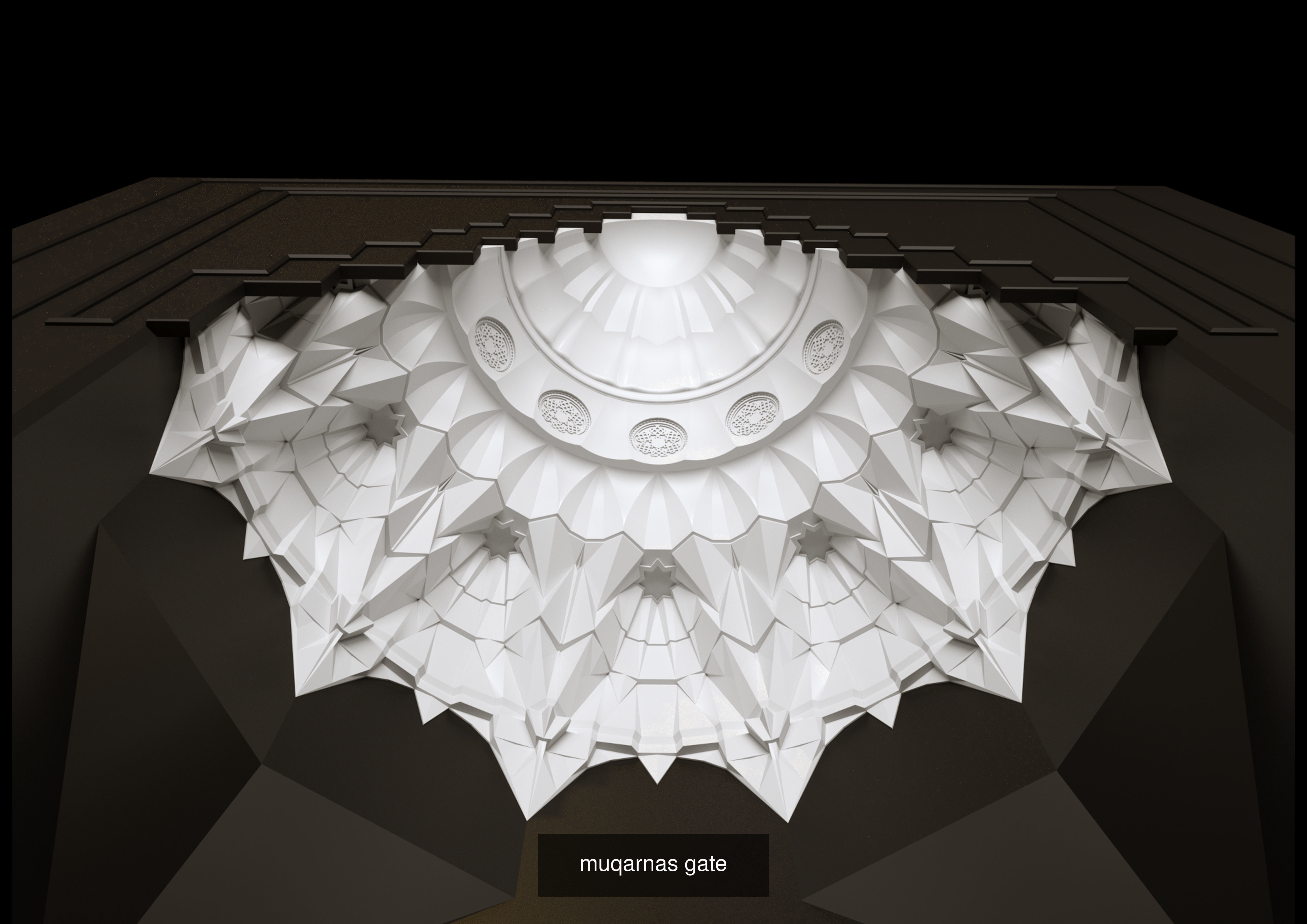 muqarnas models 3D Model Collection_7