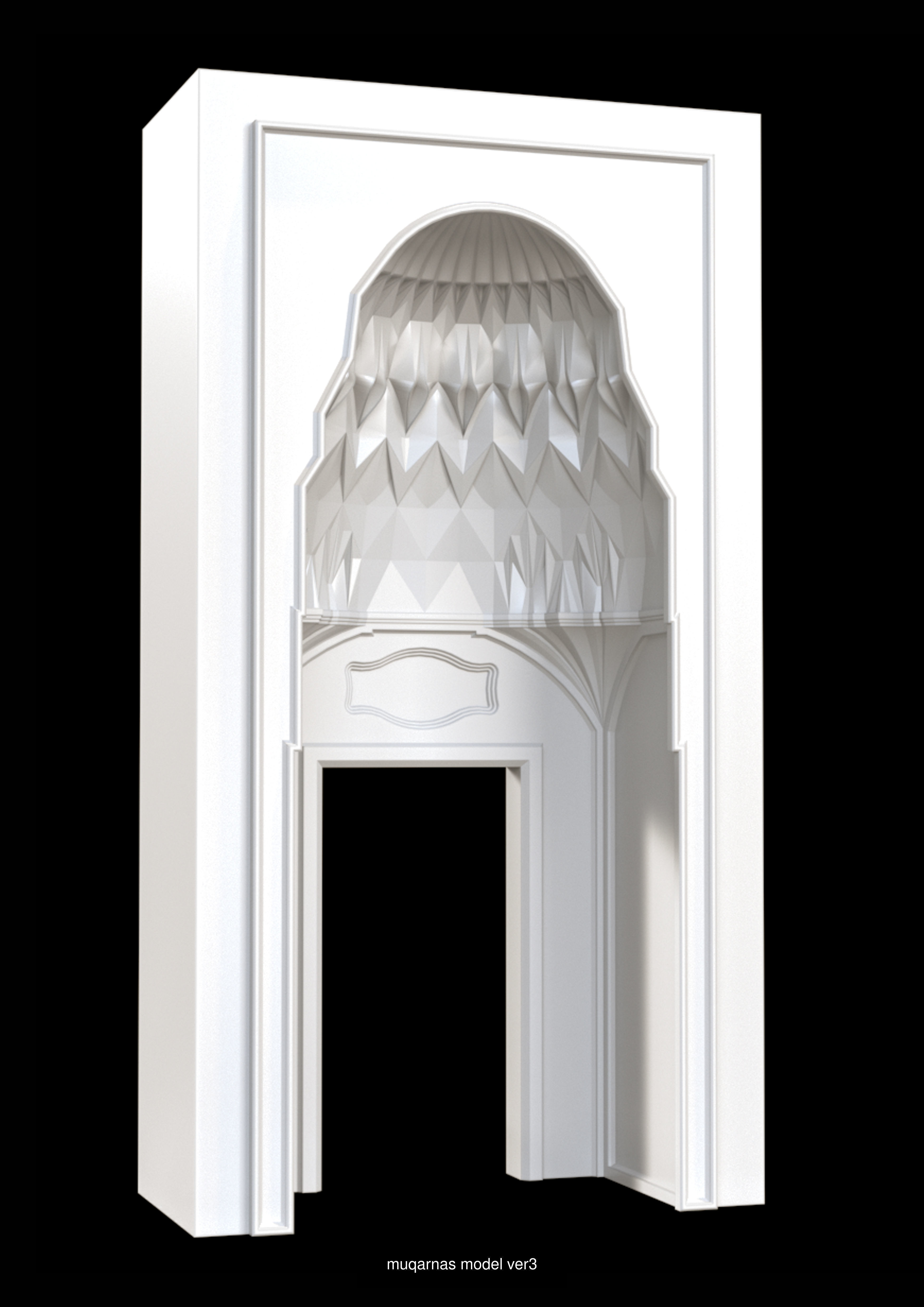 muqarnas models 3D Model Collection_8