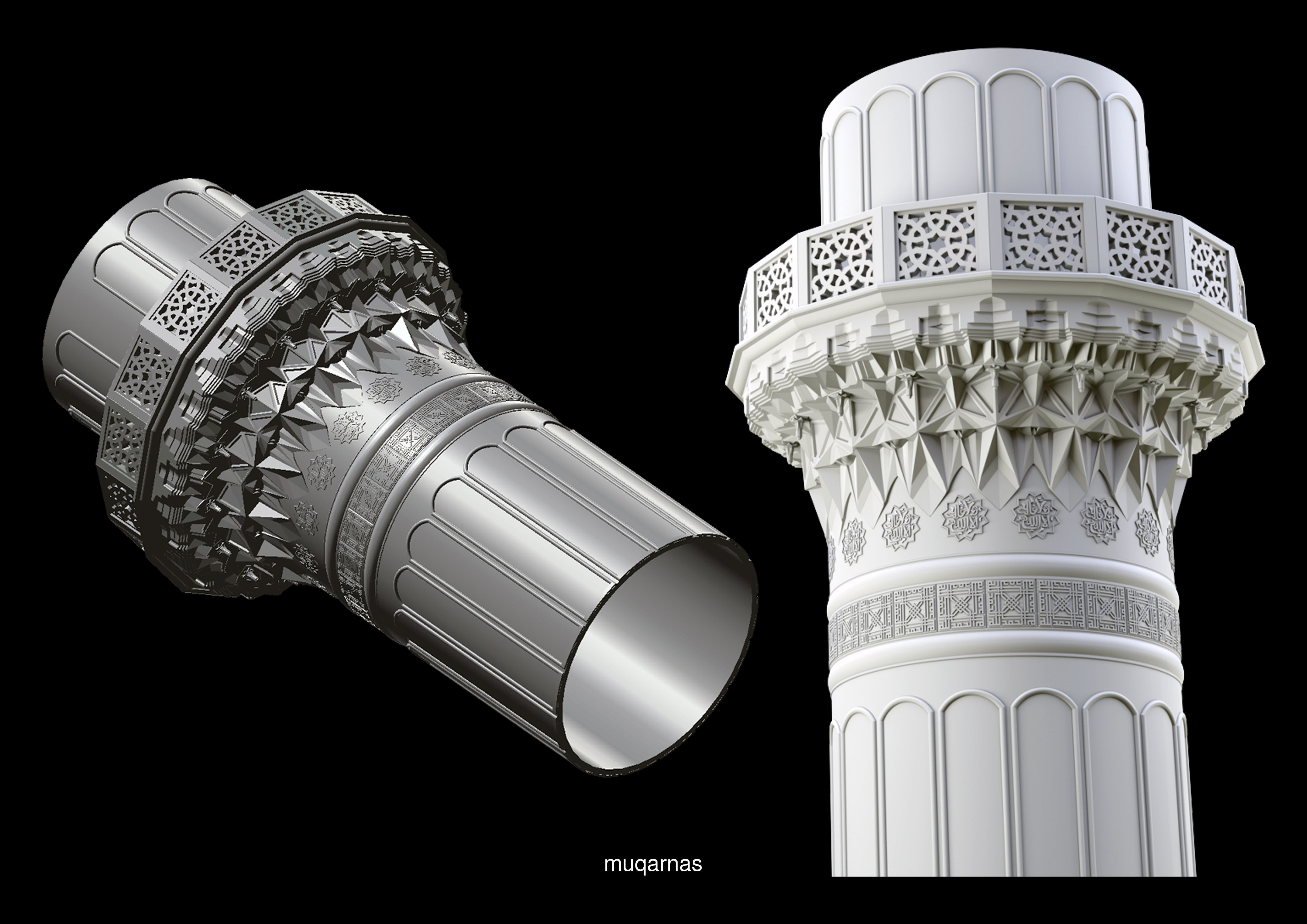 muqarnas models 3D Model Collection_3