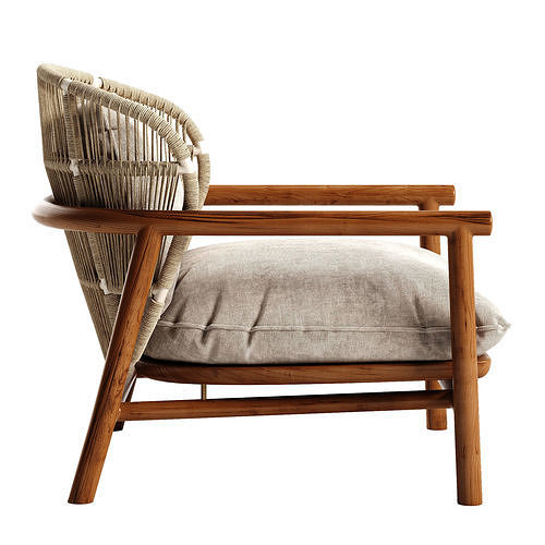 Gloster Fern armchair 3D model 2