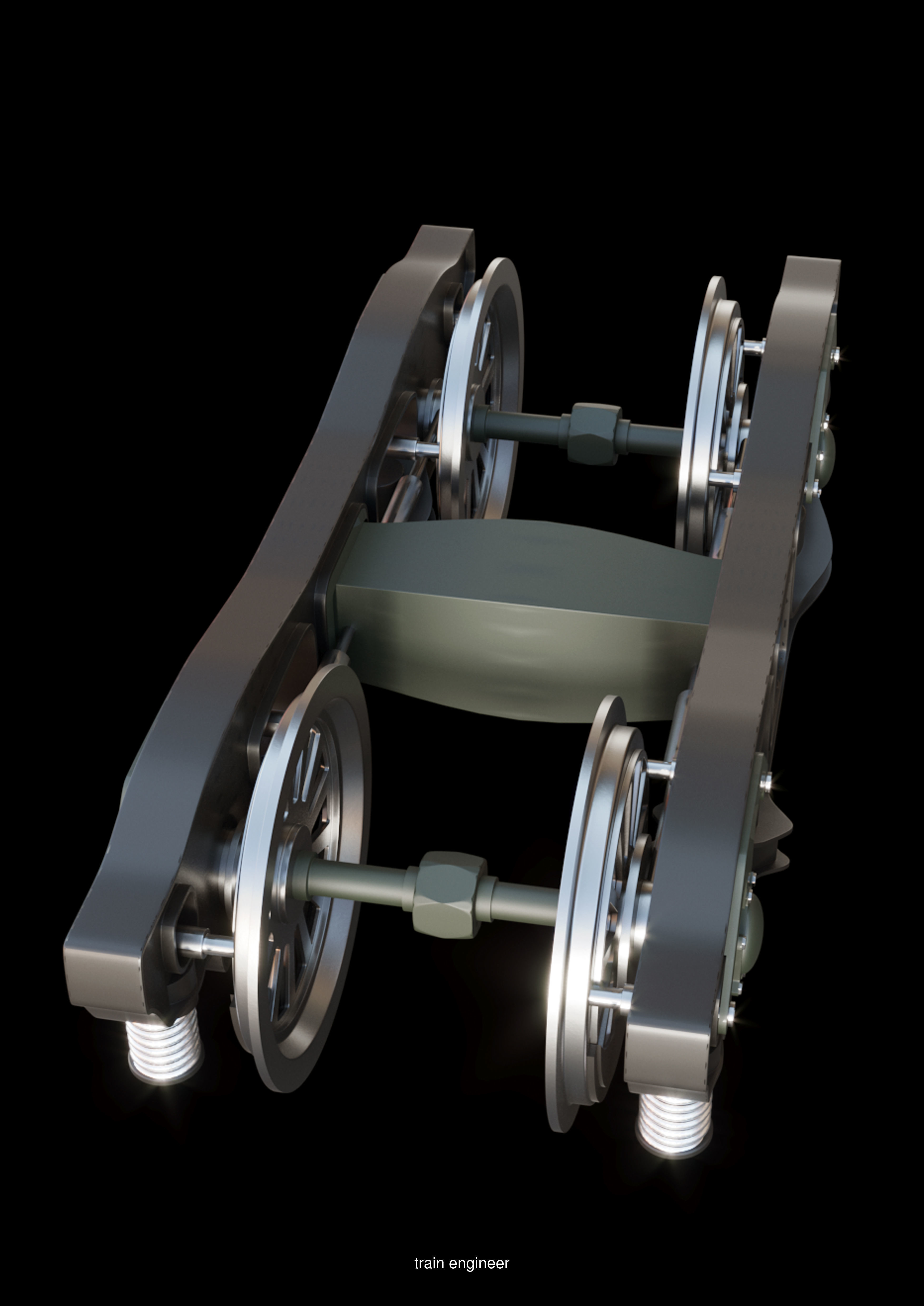 train collection metal wheel _2