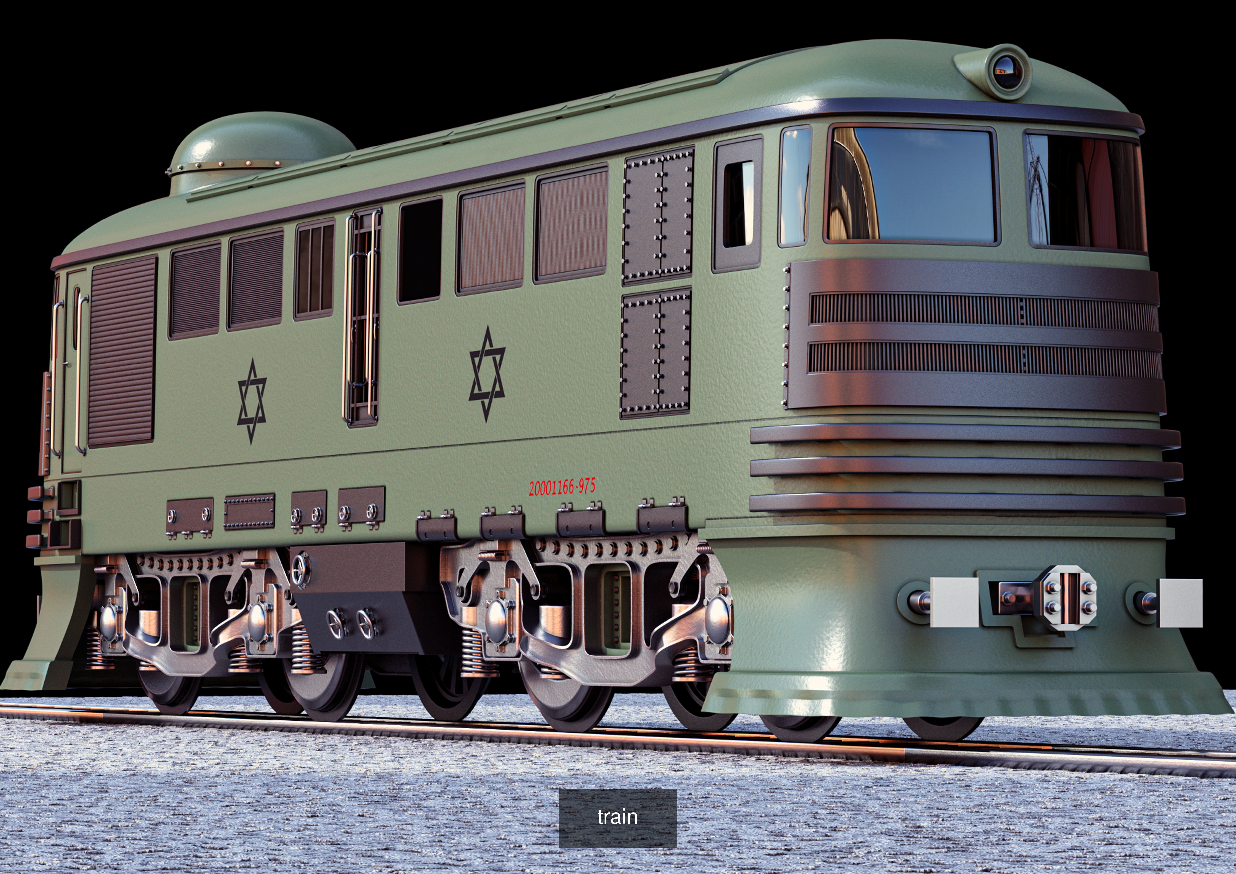 train collection metal wheel _3