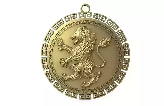 Lion pendant 4