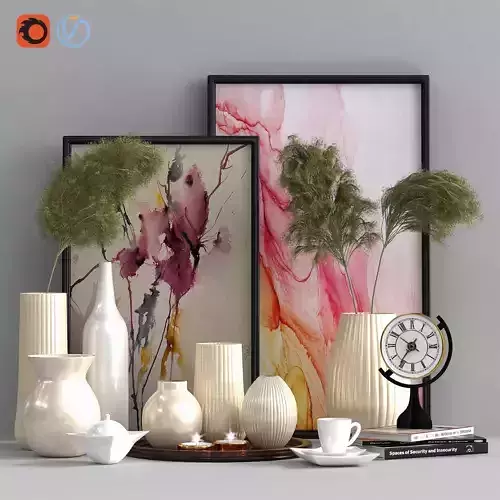 decorative set green