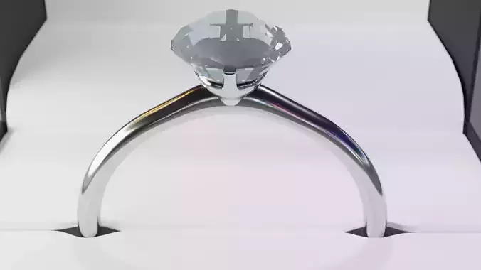 Fancy Diamond Wedding Ring