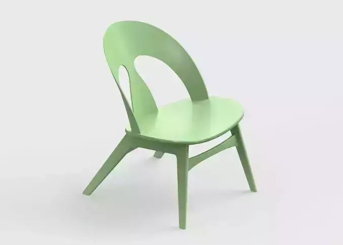 armchair modern 03 3D model