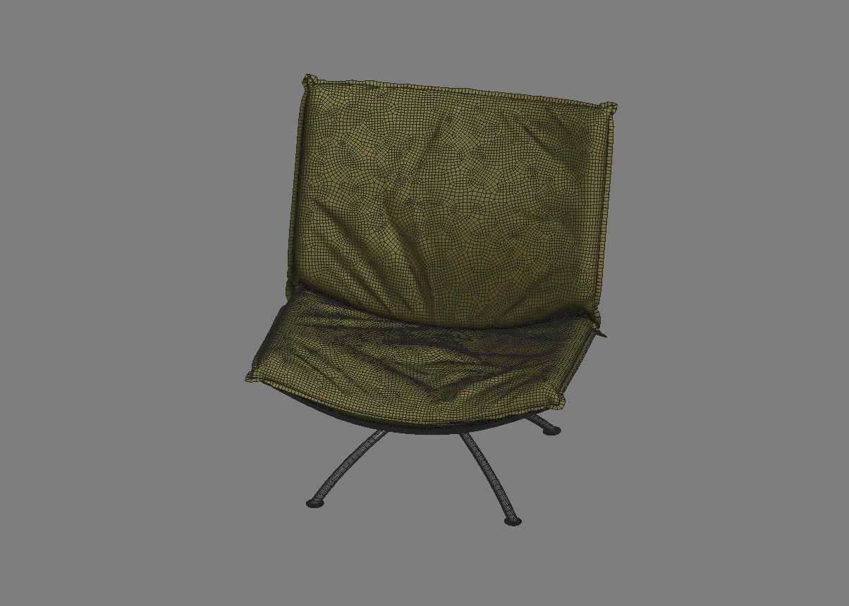 armchair modern 06 3D model_40
