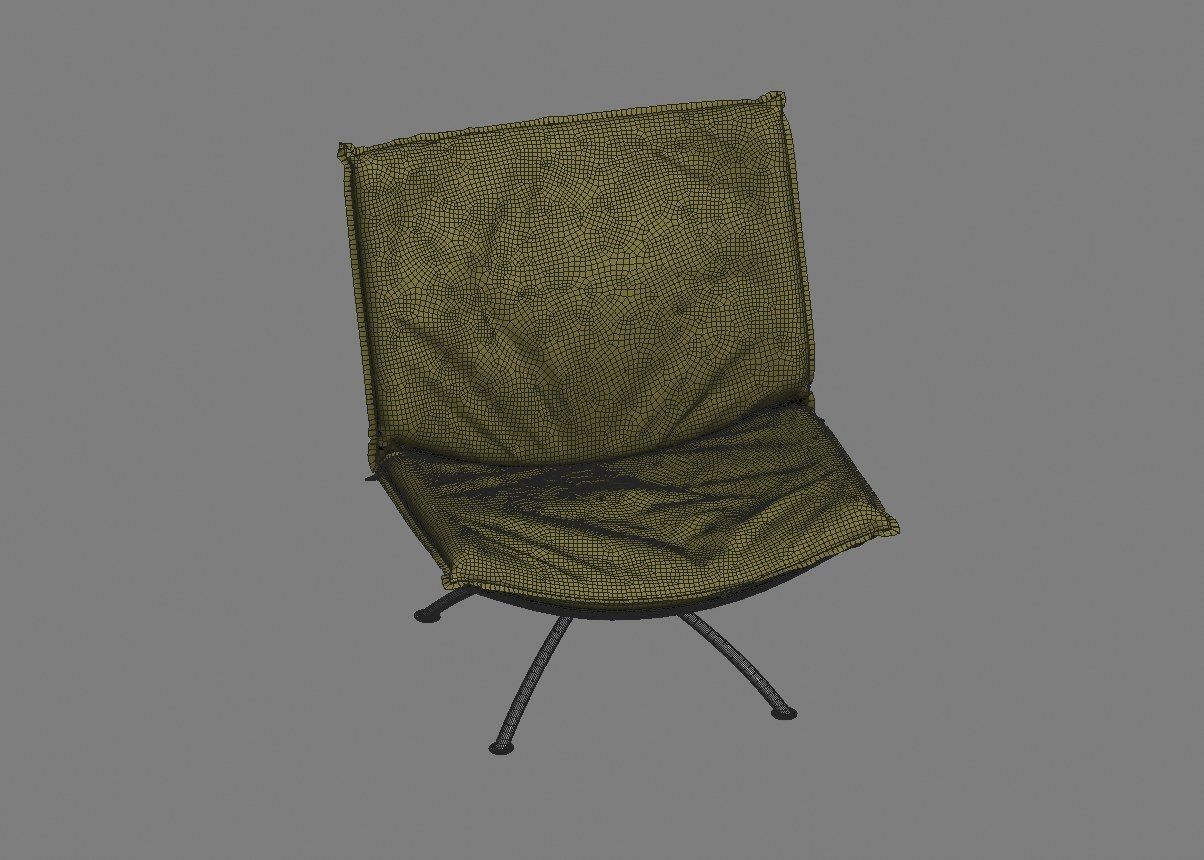 armchair modern 06 3D model_39