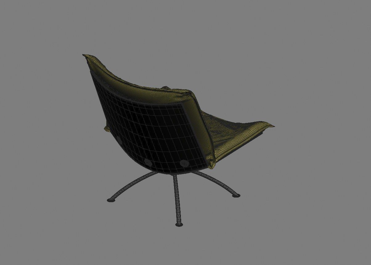 armchair modern 06 3D model_28