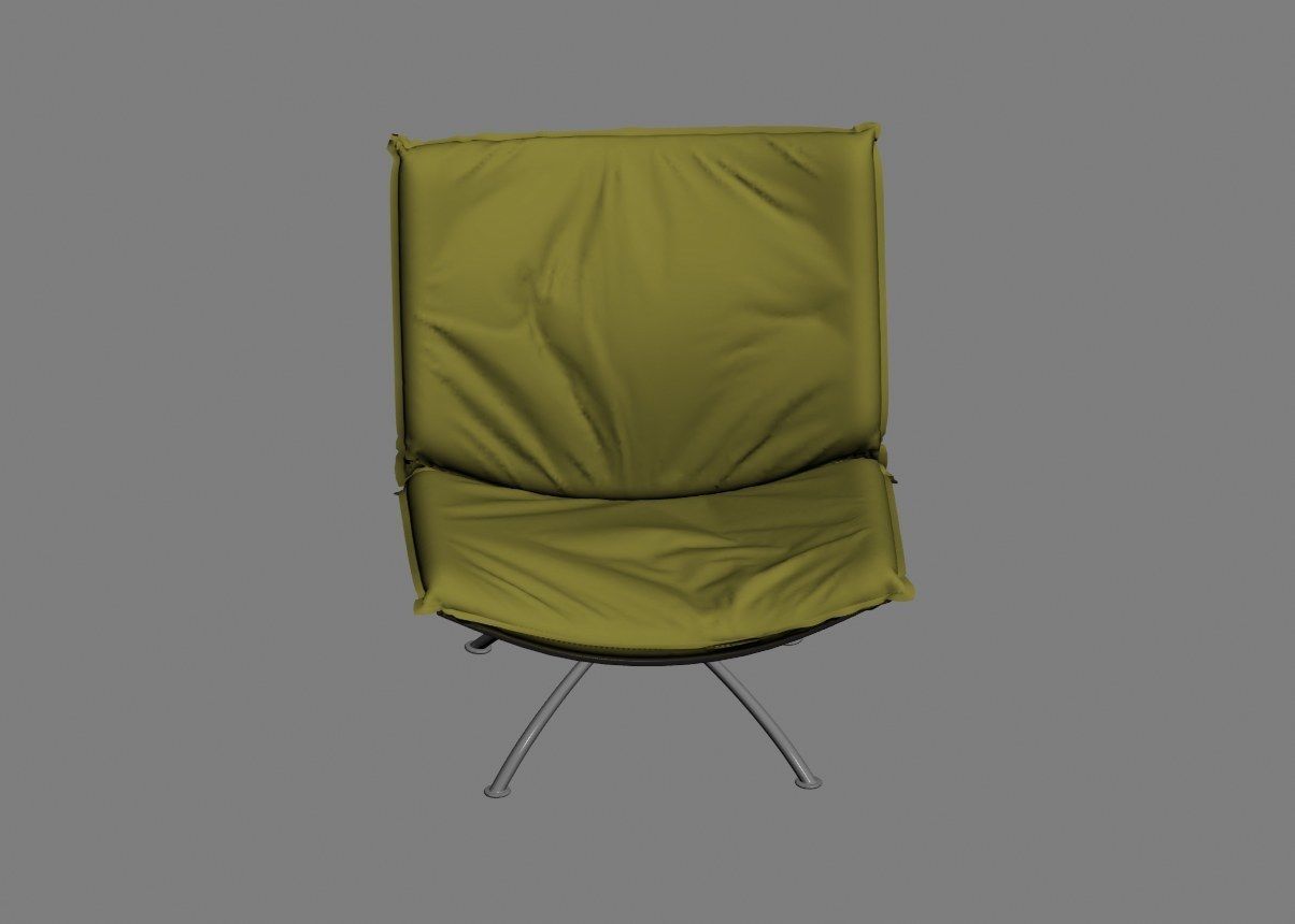 armchair modern 06 3D model_14