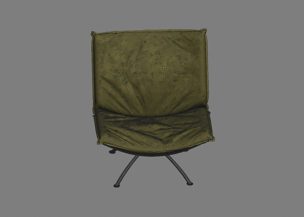 armchair modern 06 3D model_37