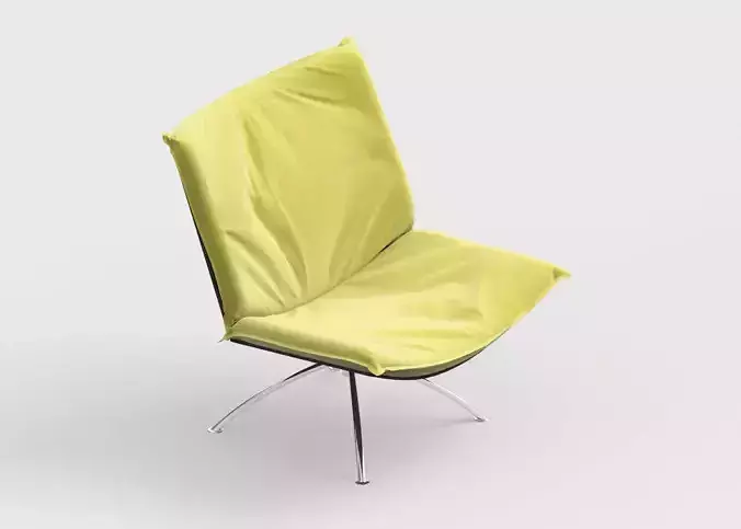 armchair modern 06 3D model