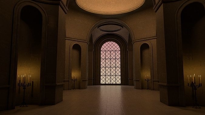 Great Hall 3D model