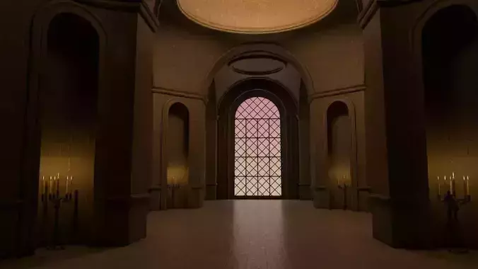 Great Hall 3D model