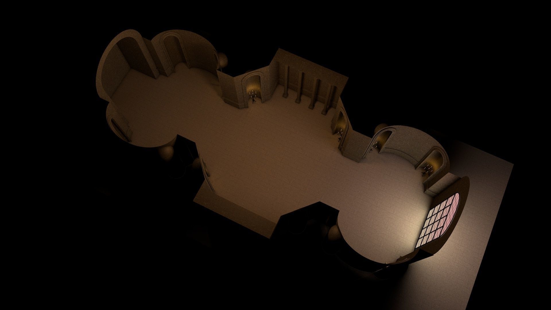 Great Hall 3D model_4