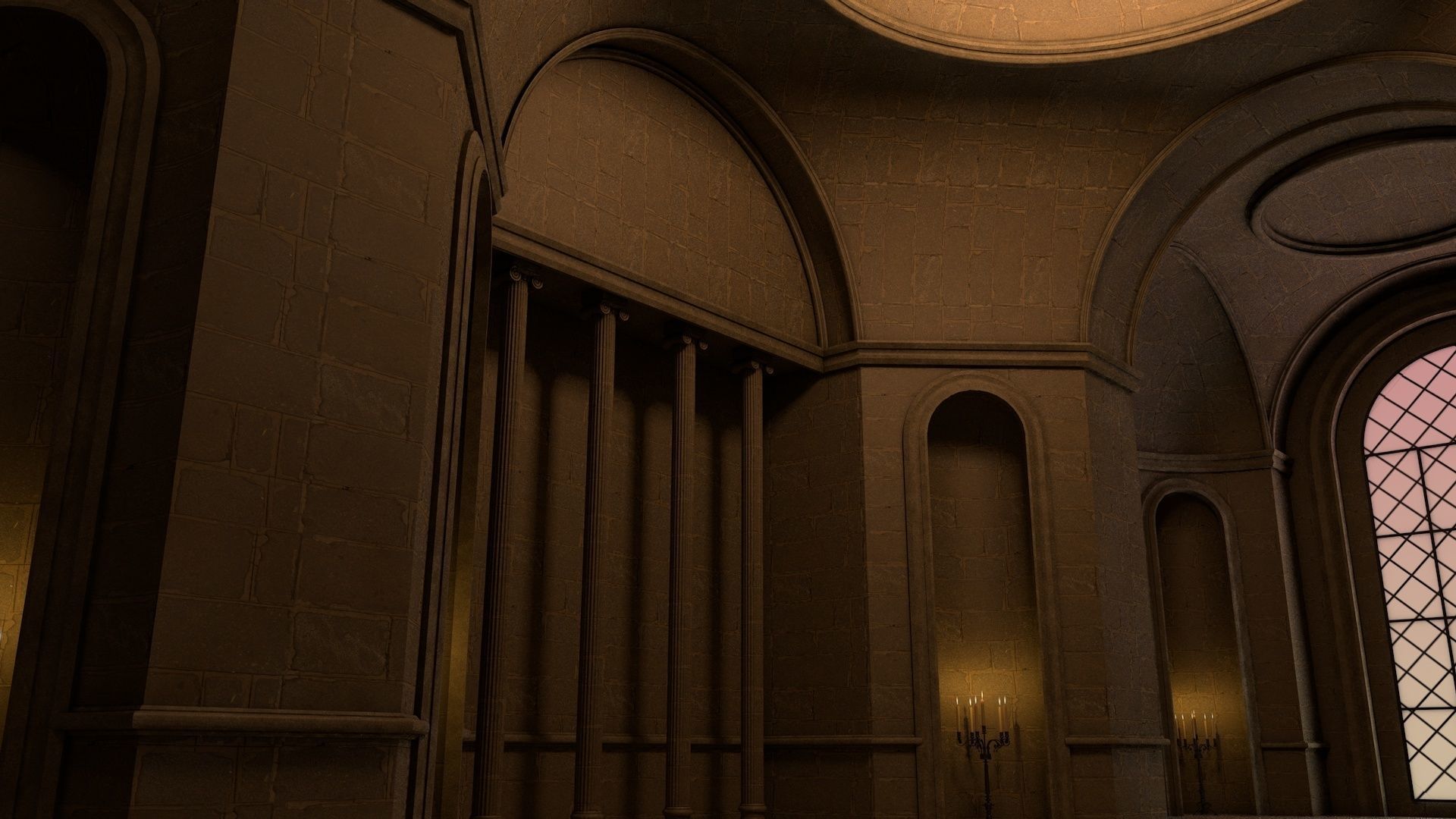 Great Hall 3D model_2