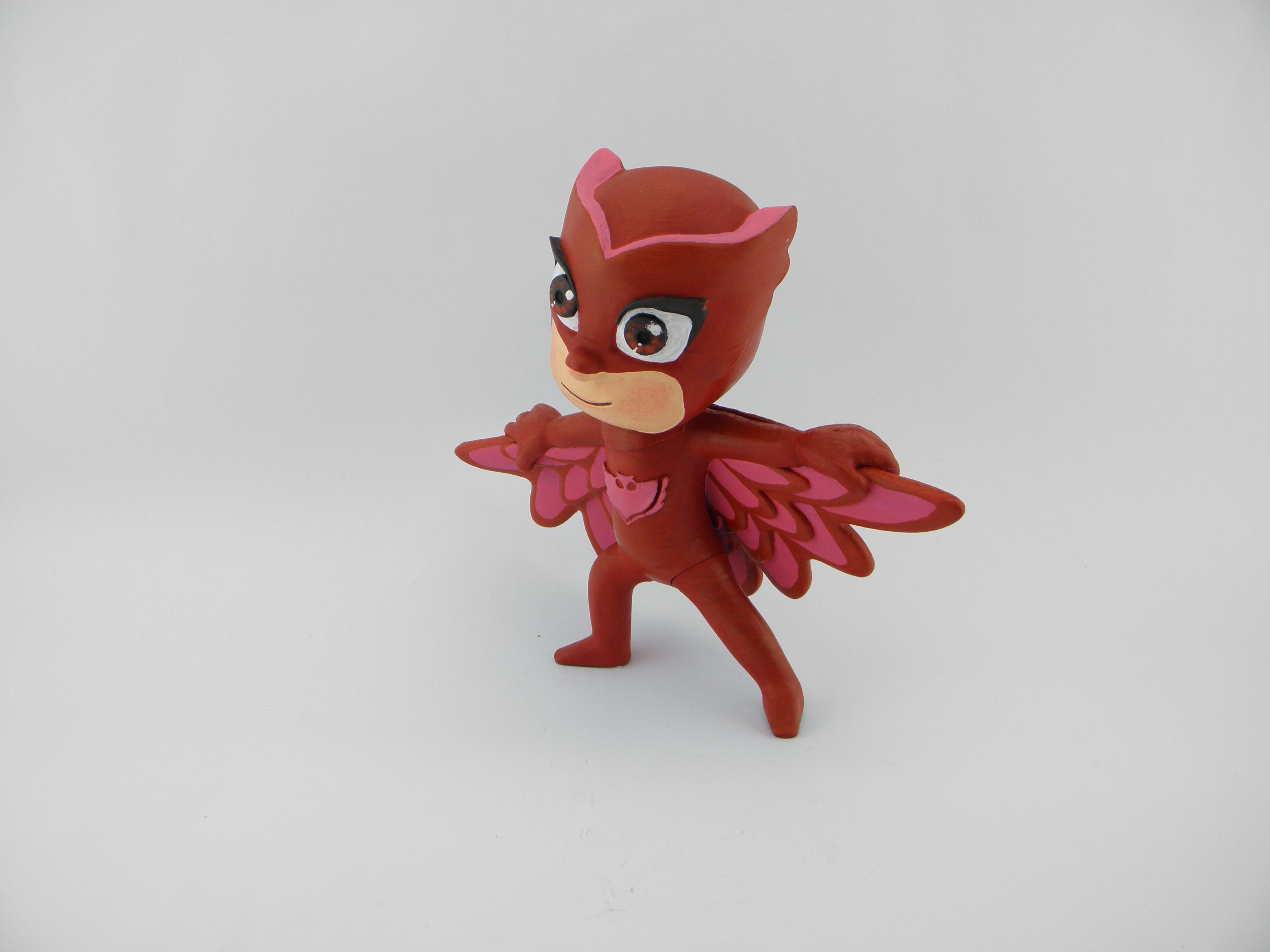 PJ Mask Red 3D print model_3