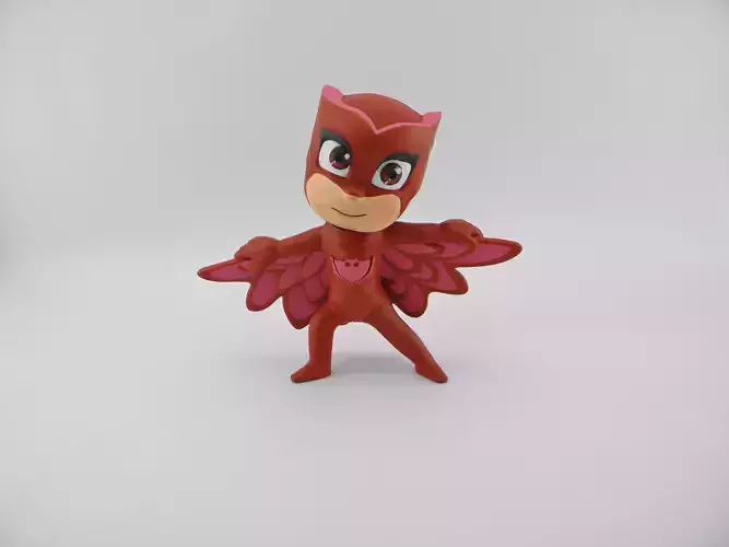 PJ Mask Red 3D print model