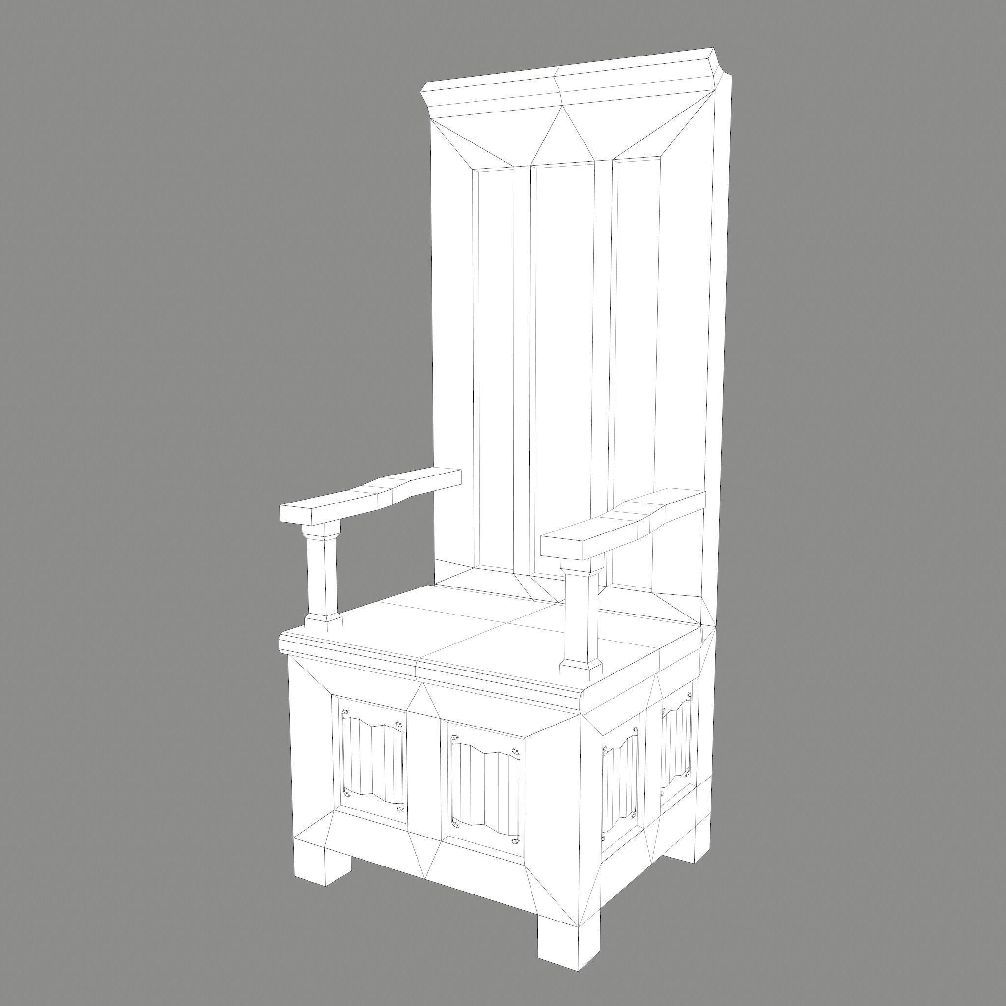 Medieval Prop Mix One 3D Model Collection_23