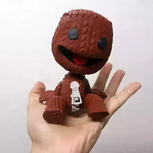 SACKBOY little teddy bear toy in shape of big teddy bear