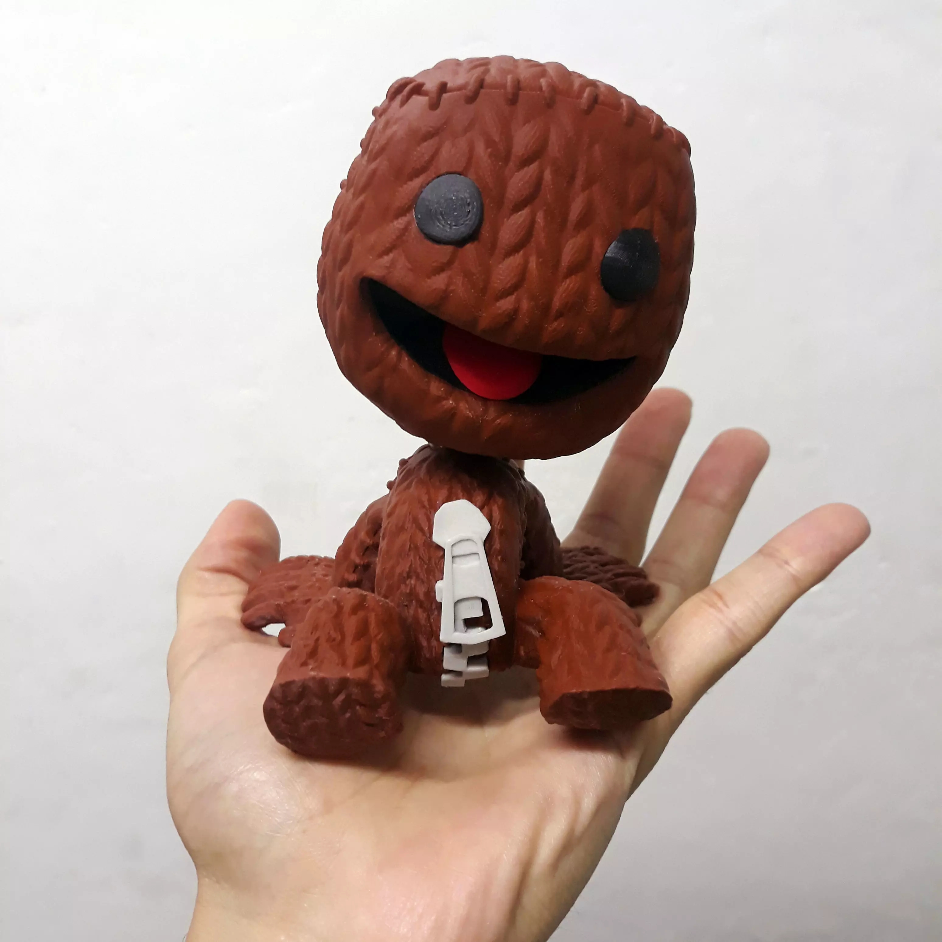 SACKBOY little teddy bear toy in shape of big teddy bear 3D print model