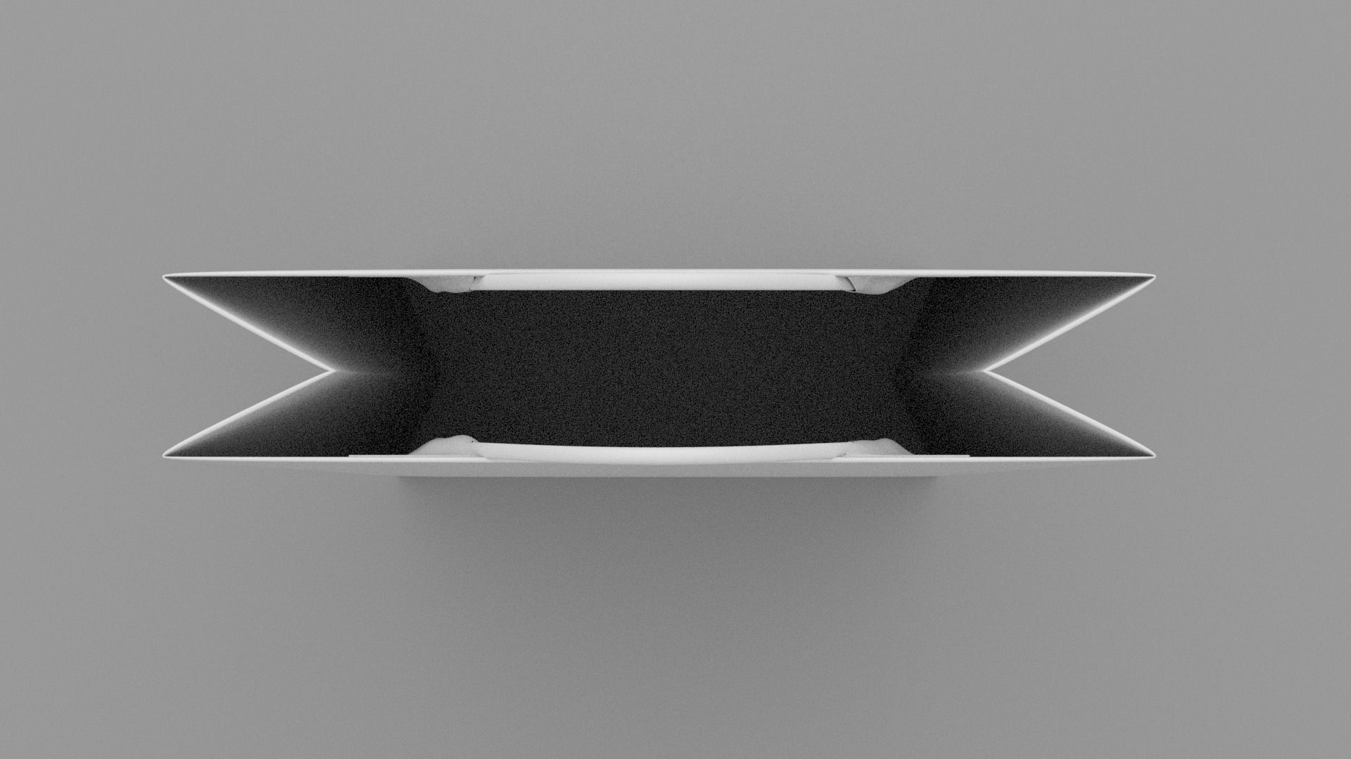 Shopping Bag Low-poly 3D model_4