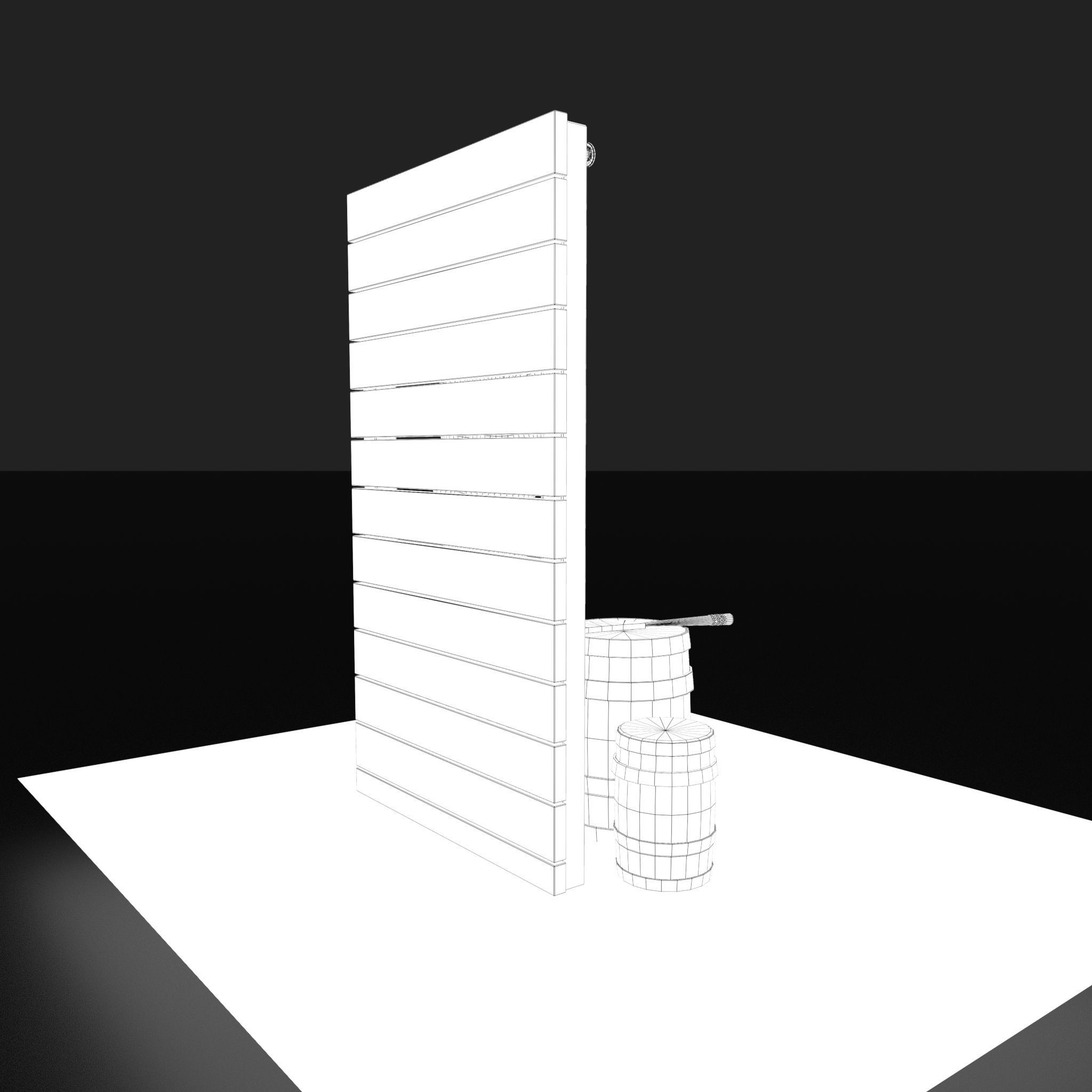 Medieval Prop Mix Three  3D Model Collection_46