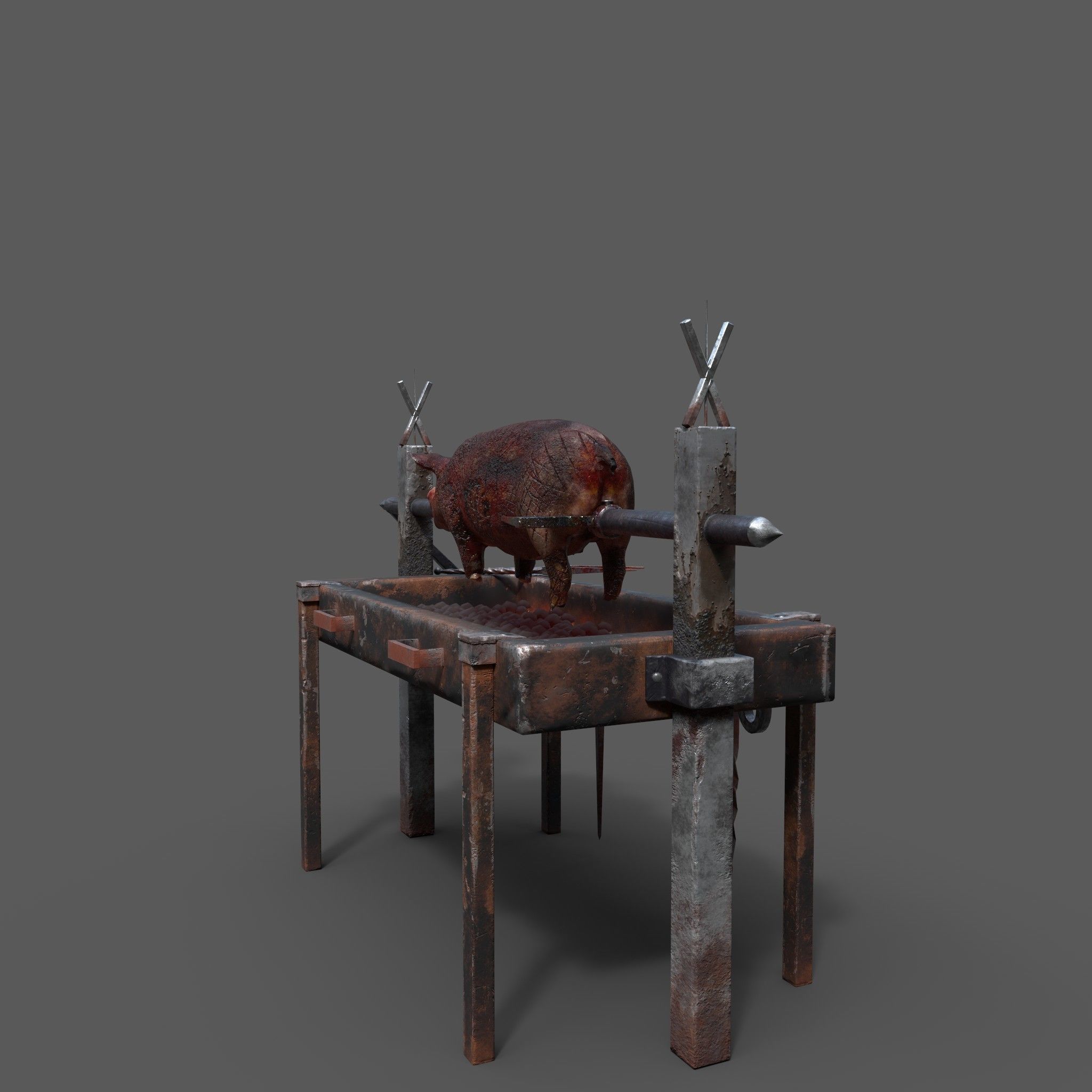 Medieval Prop Mix Three  3D Model Collection_14