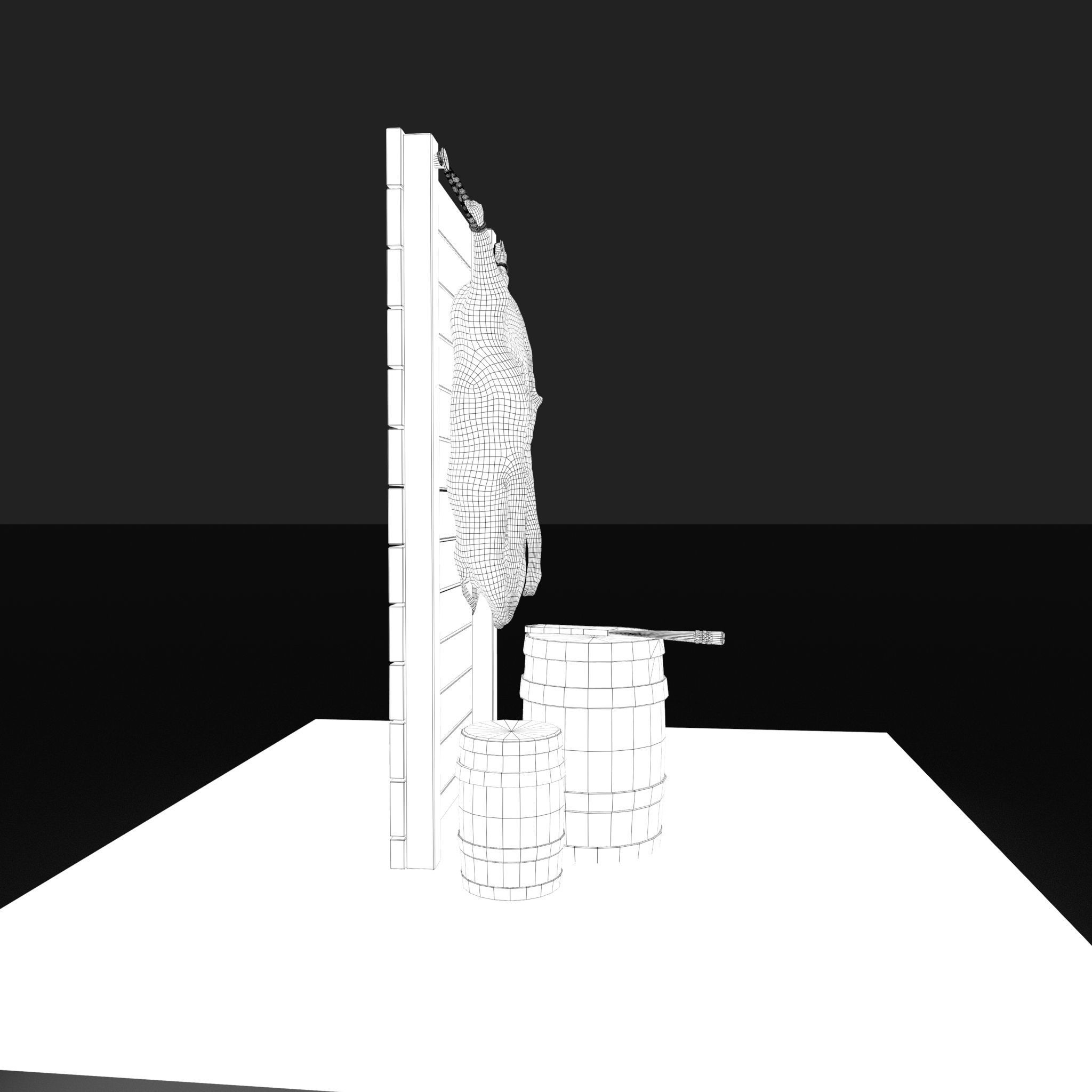 Medieval Prop Mix Three  3D Model Collection_49