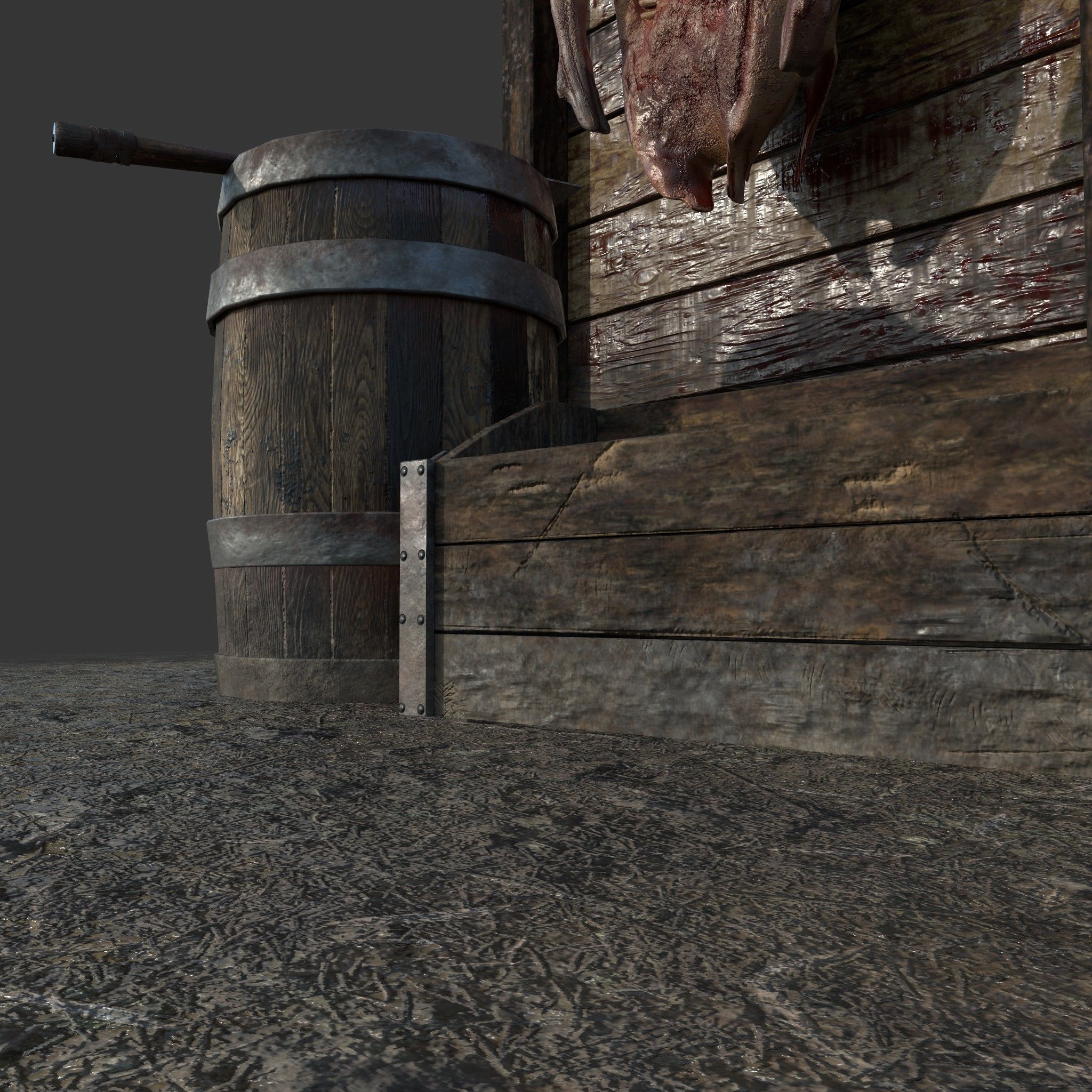 Medieval Prop Mix Three  3D Model Collection_44