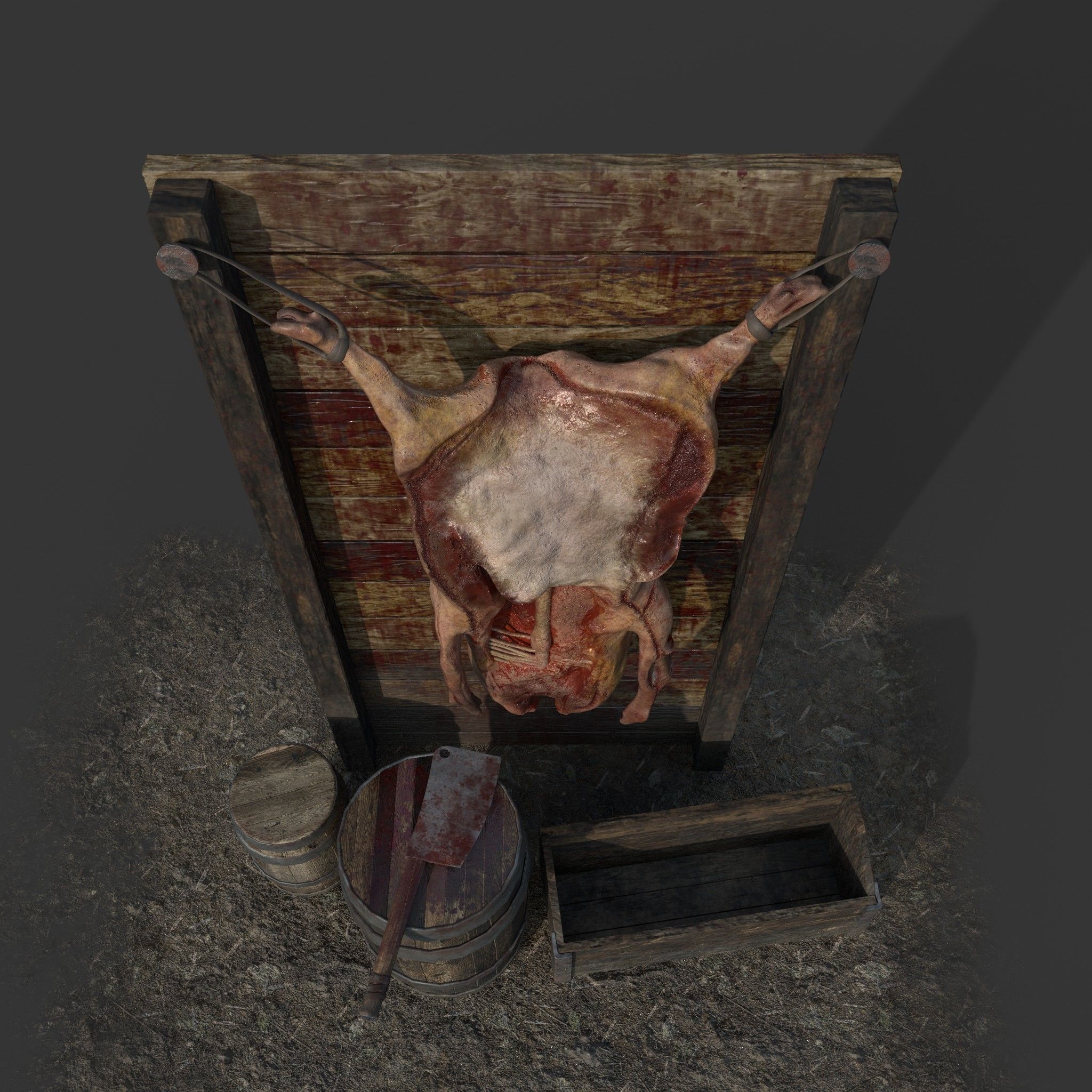 Medieval Prop Mix Three  3D Model Collection_41