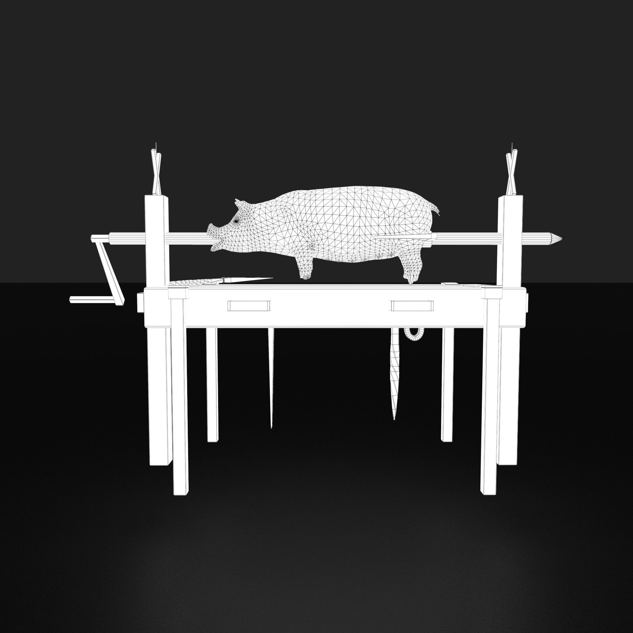 Medieval Prop Mix Three  3D Model Collection_18