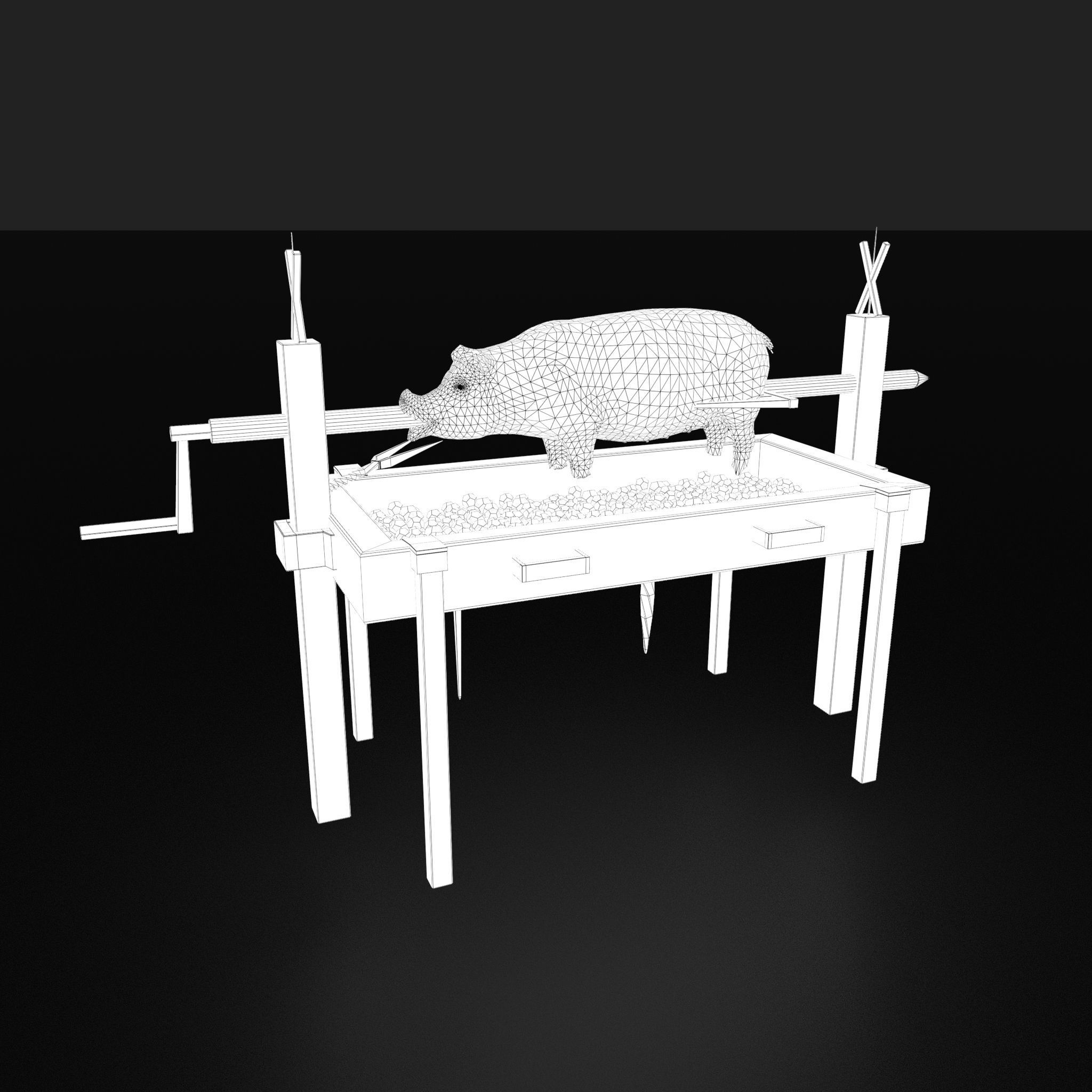 Medieval Prop Mix Three  3D Model Collection_21