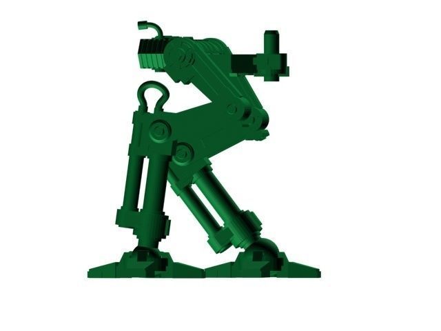 28mm walker mech legs Free 3D print model_2