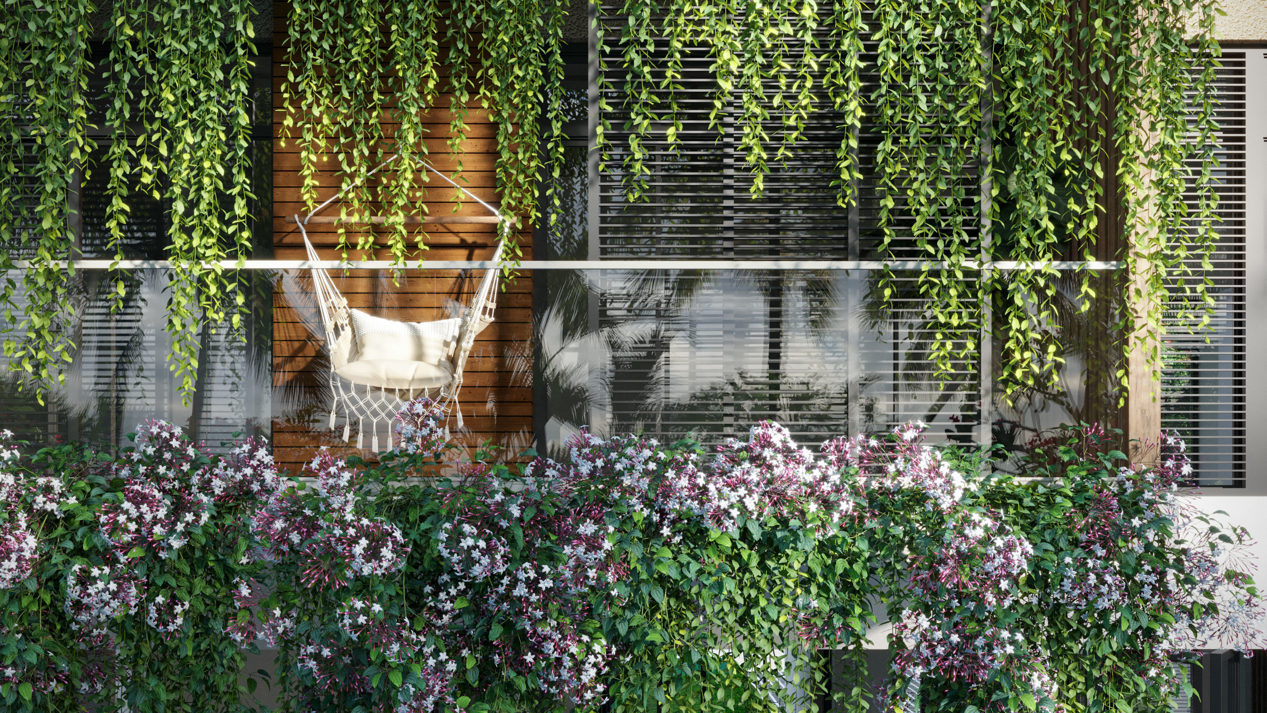 3DTree Bundle 04 - Resort plants 3D model_1