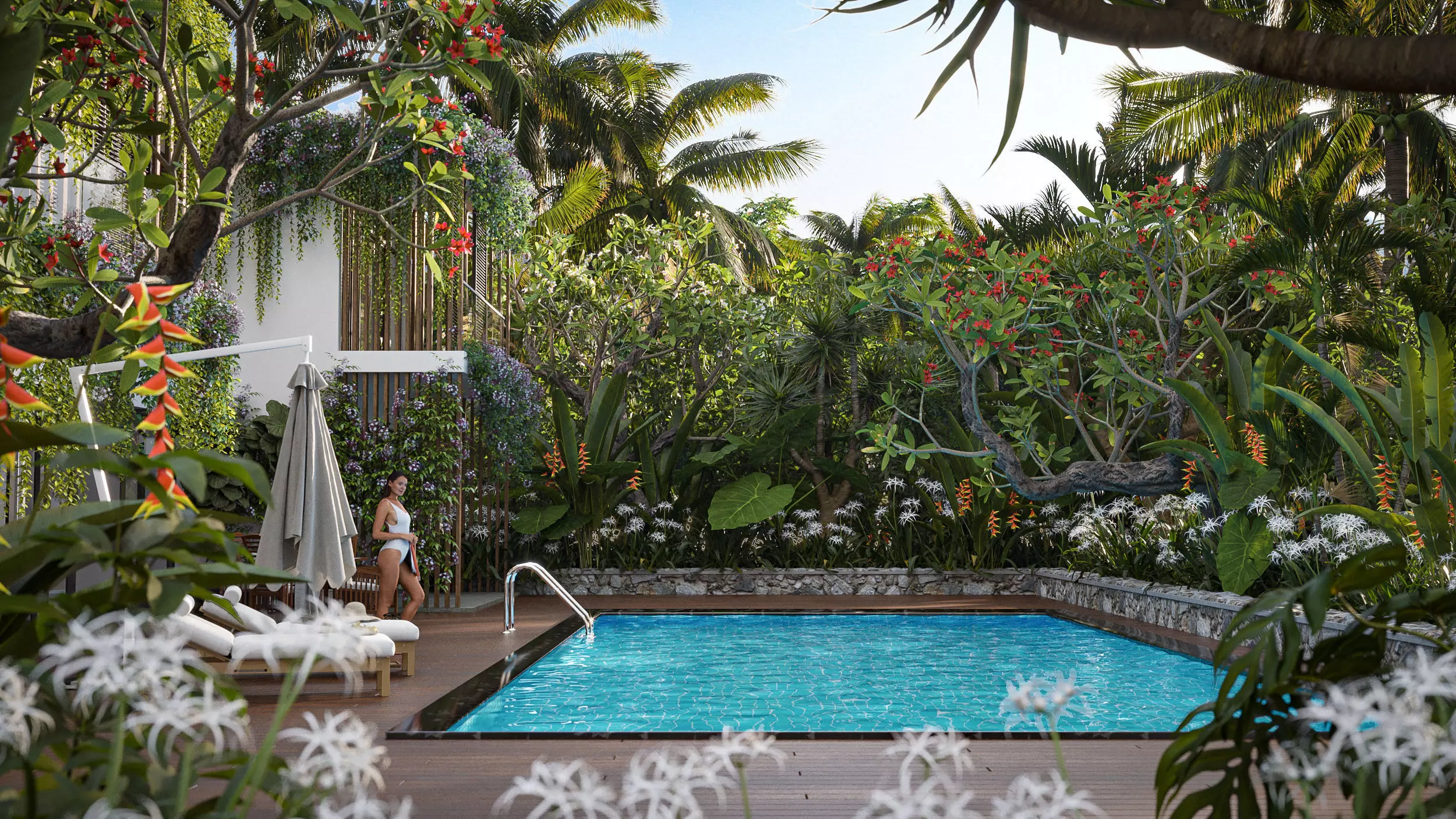 3DTree Bundle 04 - Resort plants 3D model_0