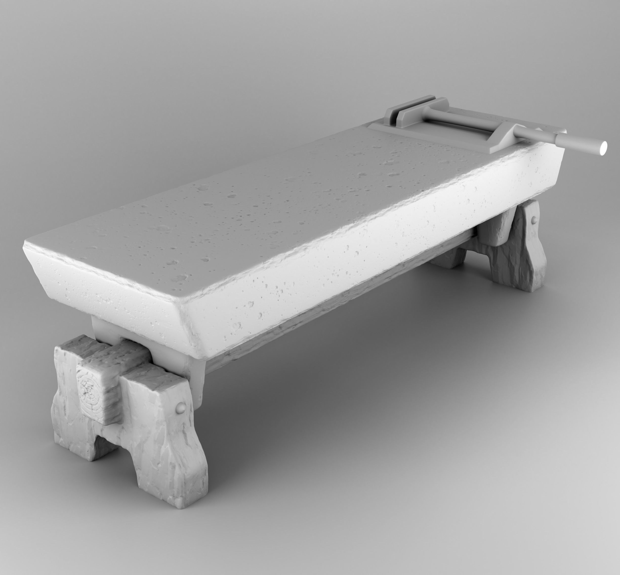 Home interior of the middle ages 3D print model_38