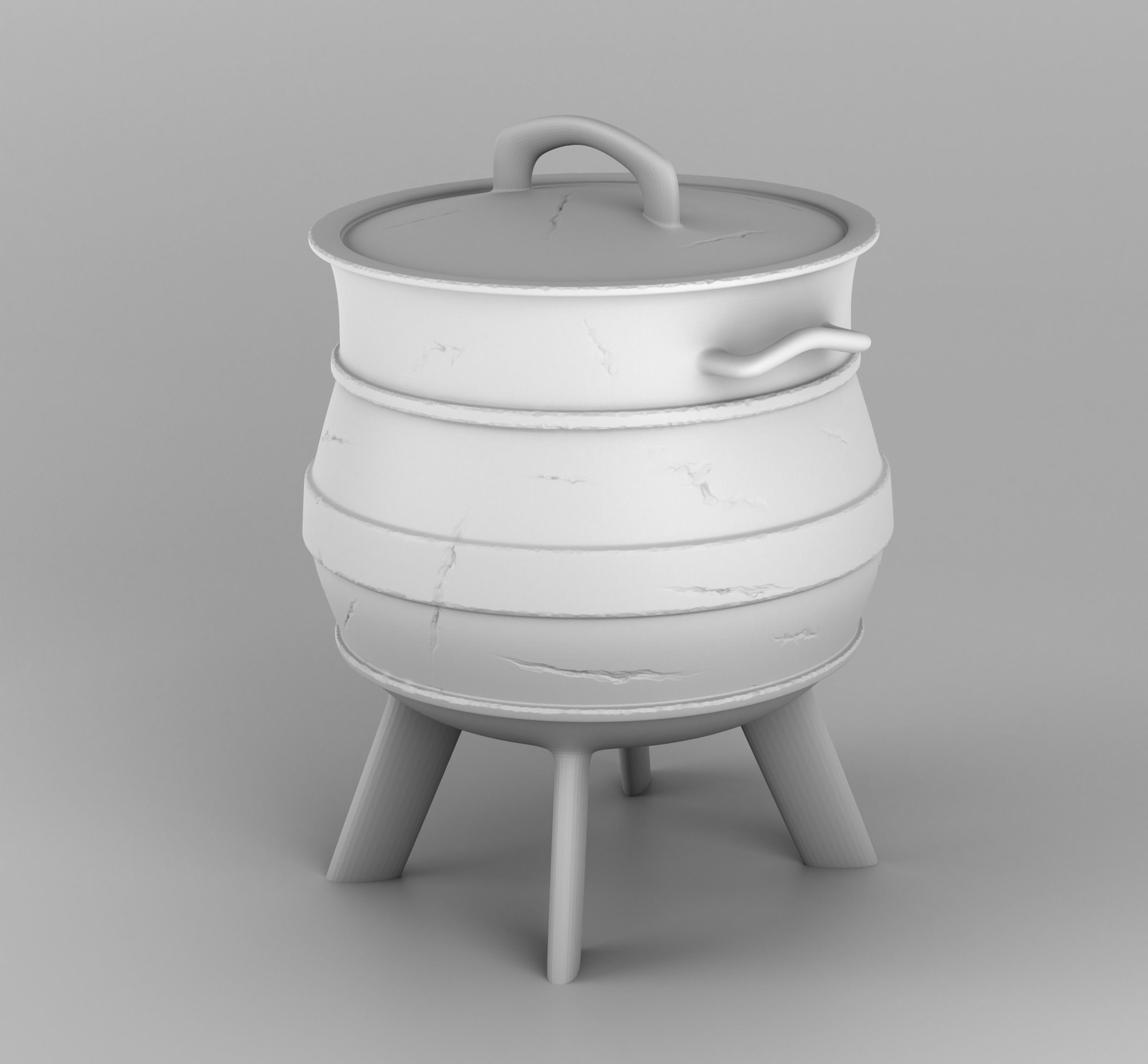 Home interior of the middle ages 3D print model_18