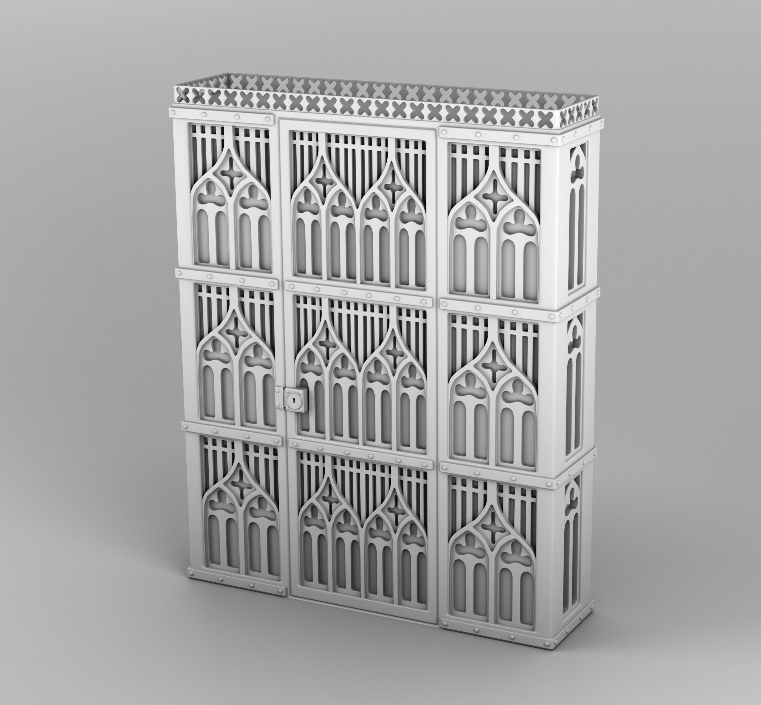 Home interior of the middle ages 3D print model_22