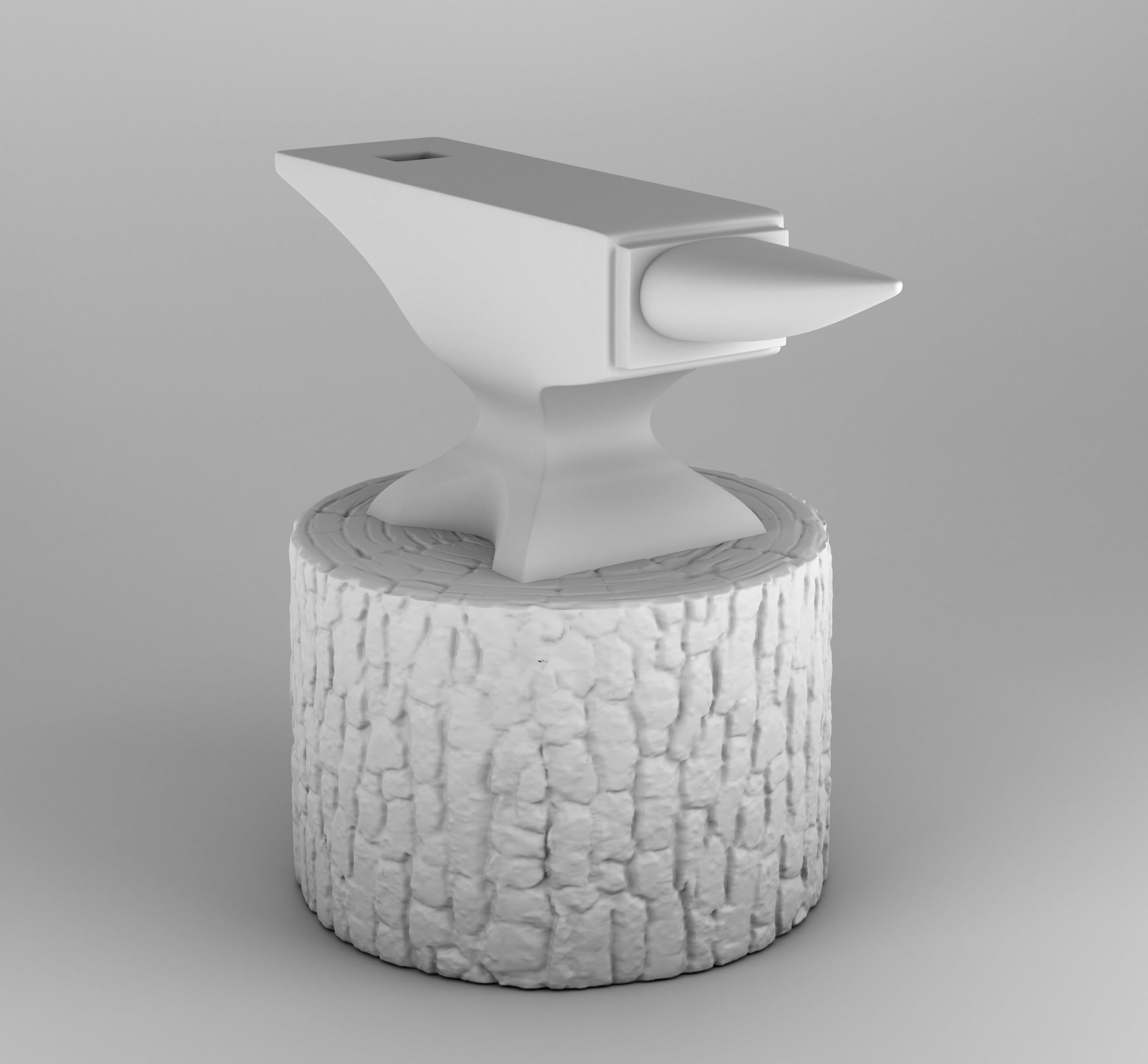 Home interior of the middle ages 3D print model_4