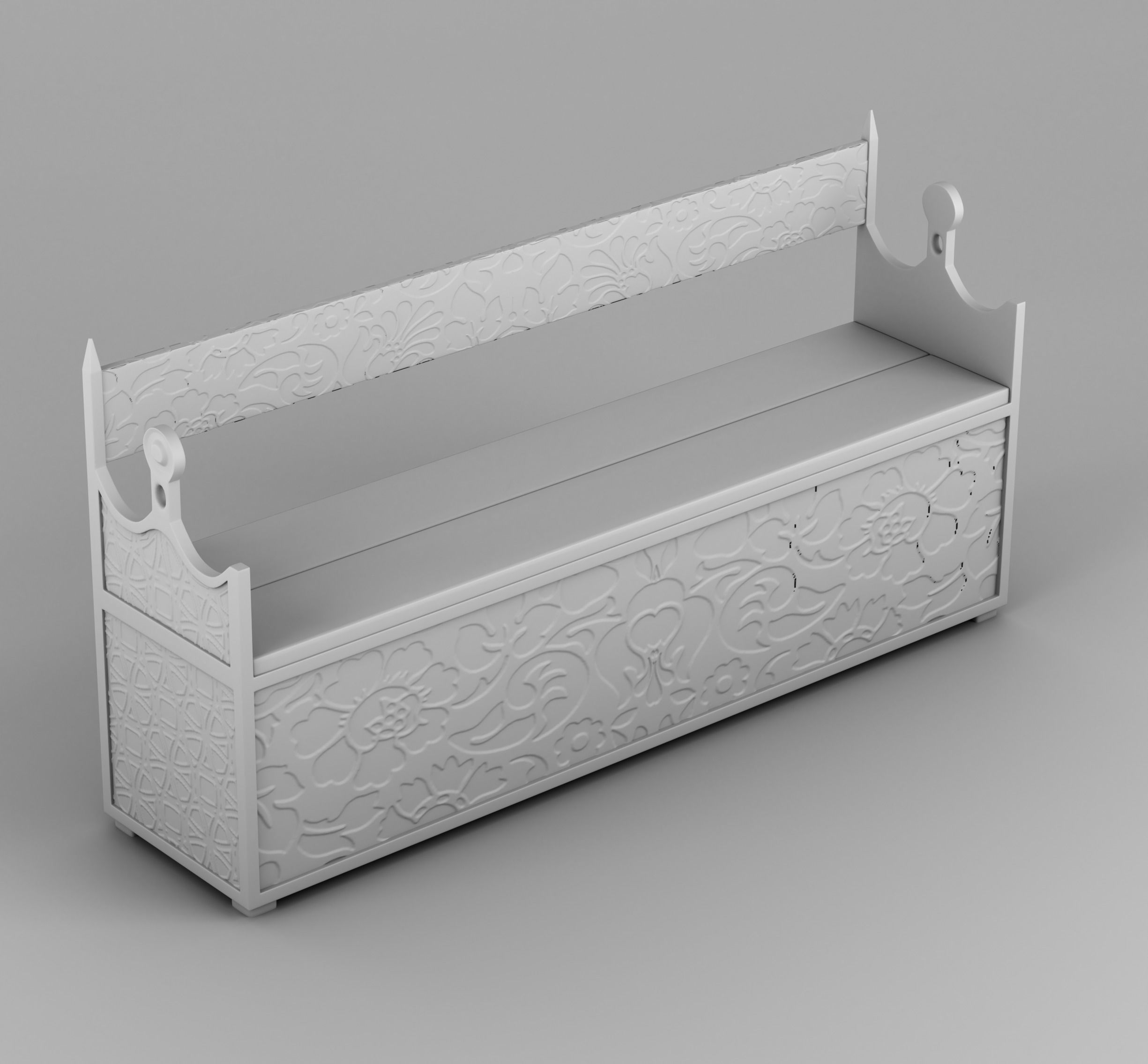 Home interior of the middle ages 3D print model_40
