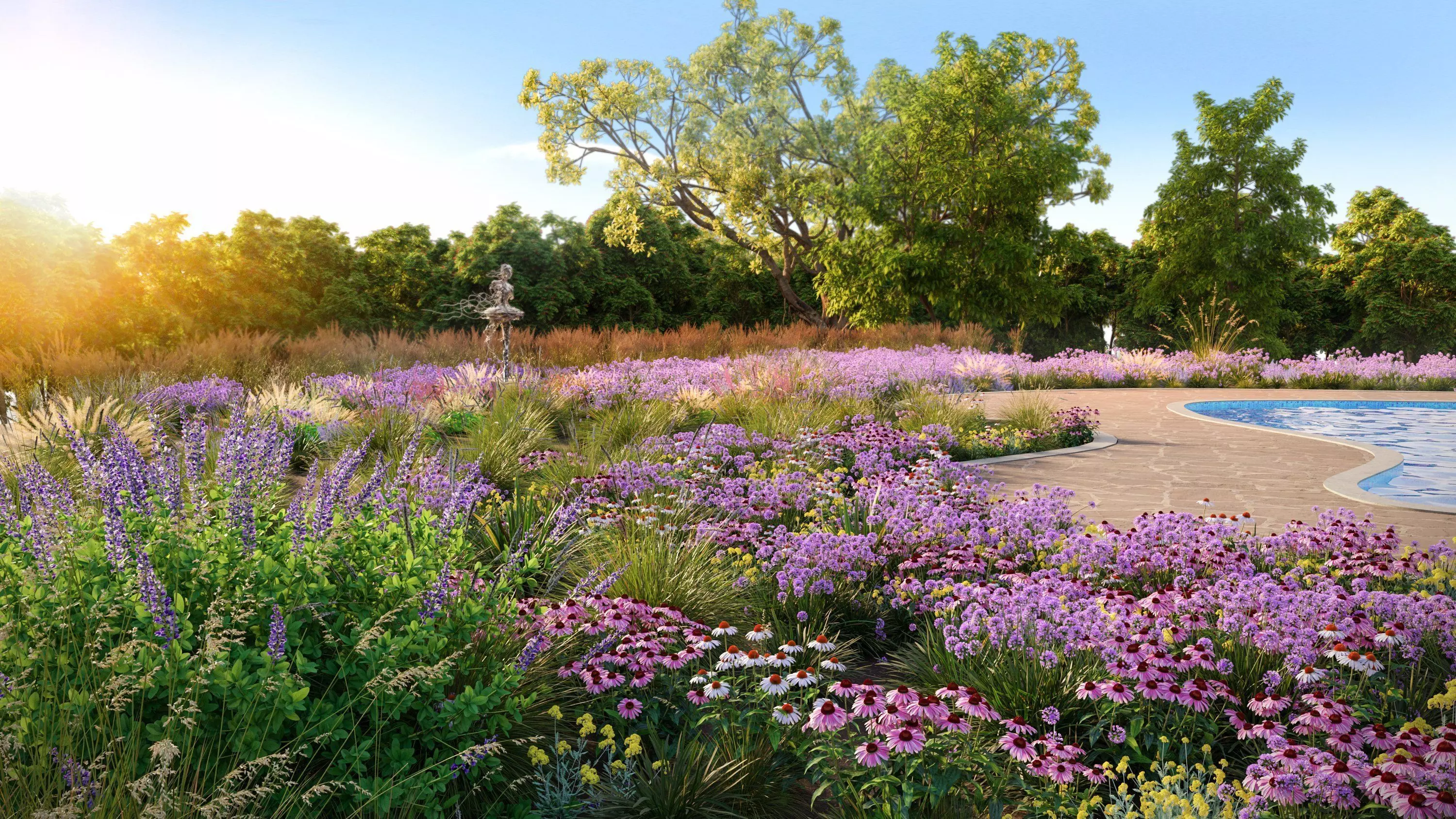 3DTree Bundle 05 - Flower Garden 3D model_0