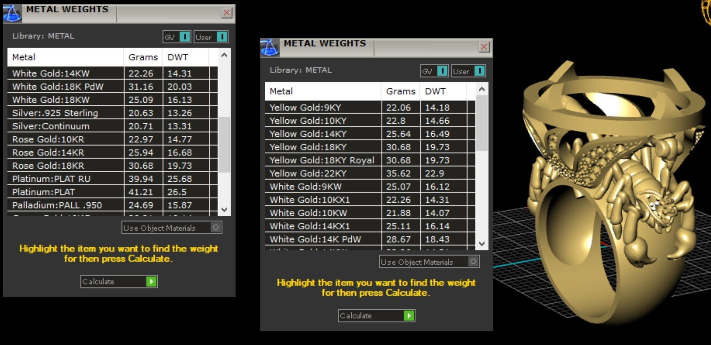 Ring Scorpion 3D print model_5