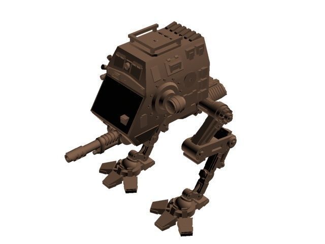 28mm ST-2 walker Free 3D print model_3