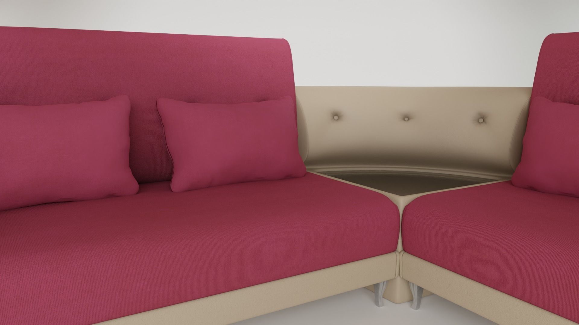 House Sofa Set - PBR 3D model_8